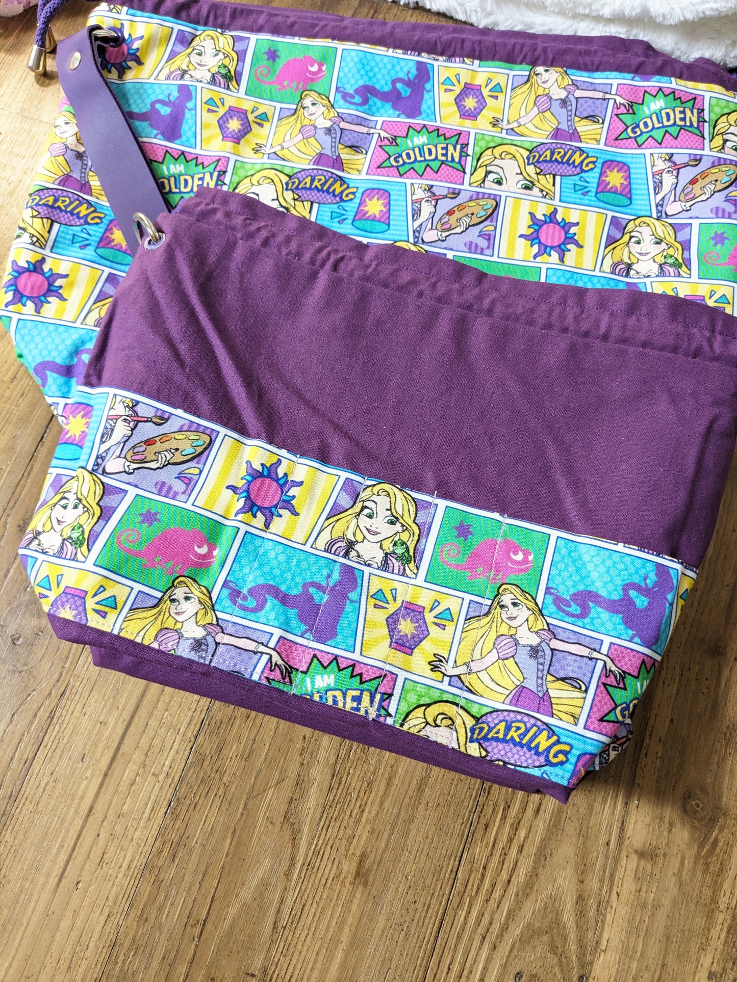 Sac à projet Basic "Raiponce"
