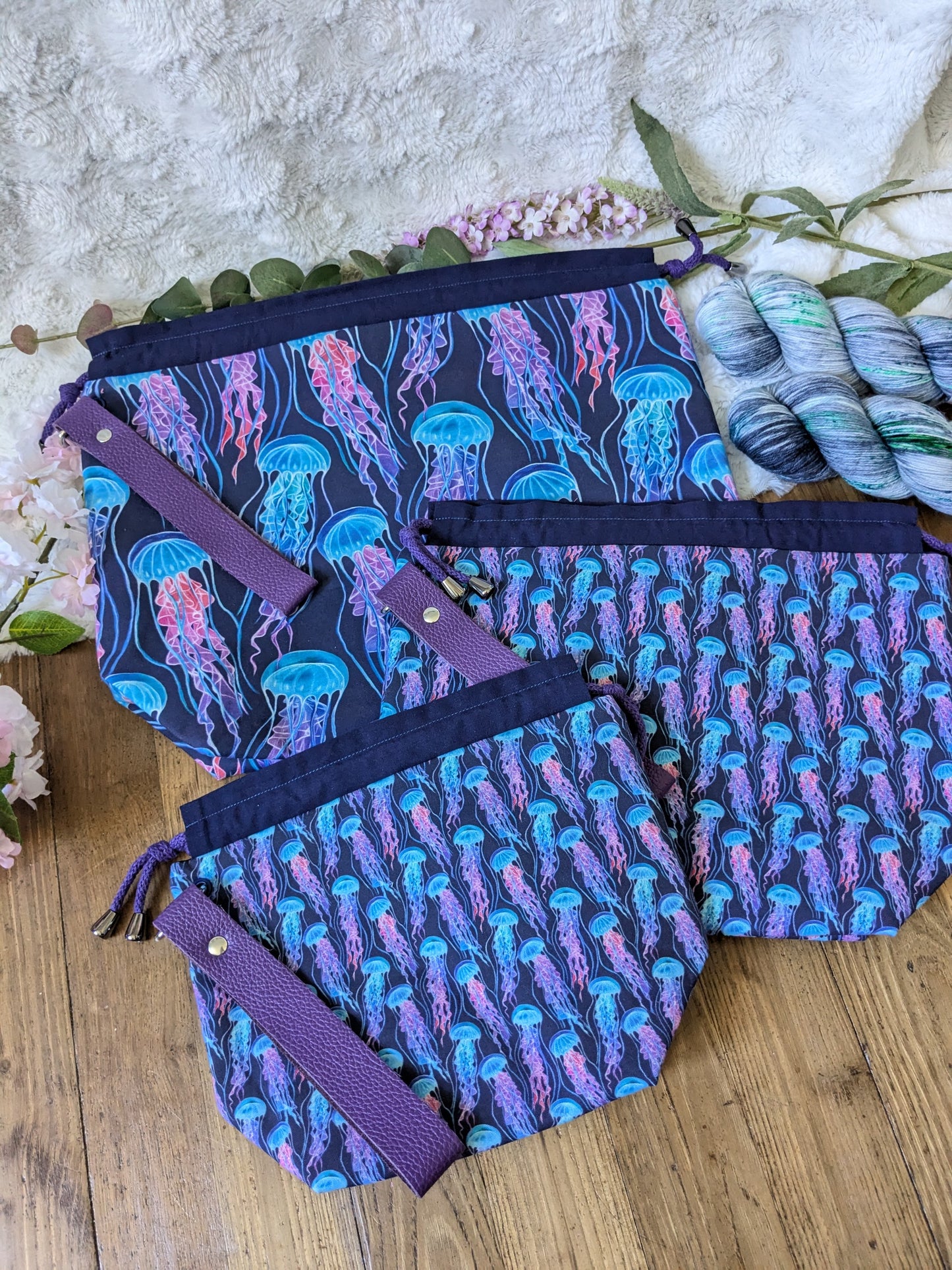Sac à projet "Méduses"