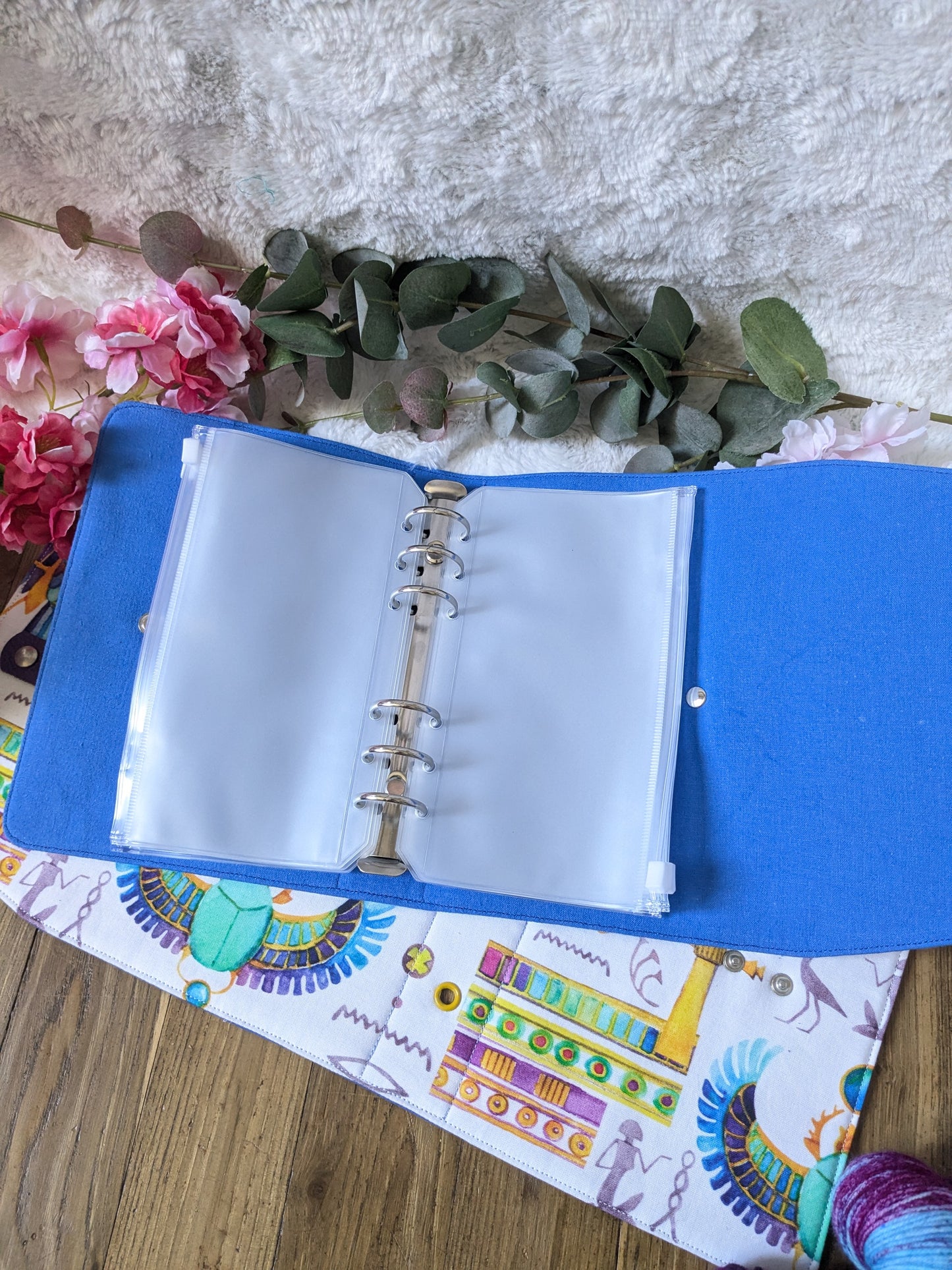 Classeur à aiguilles "Egypte" (classeur complet = couverture + structure ⚠️)