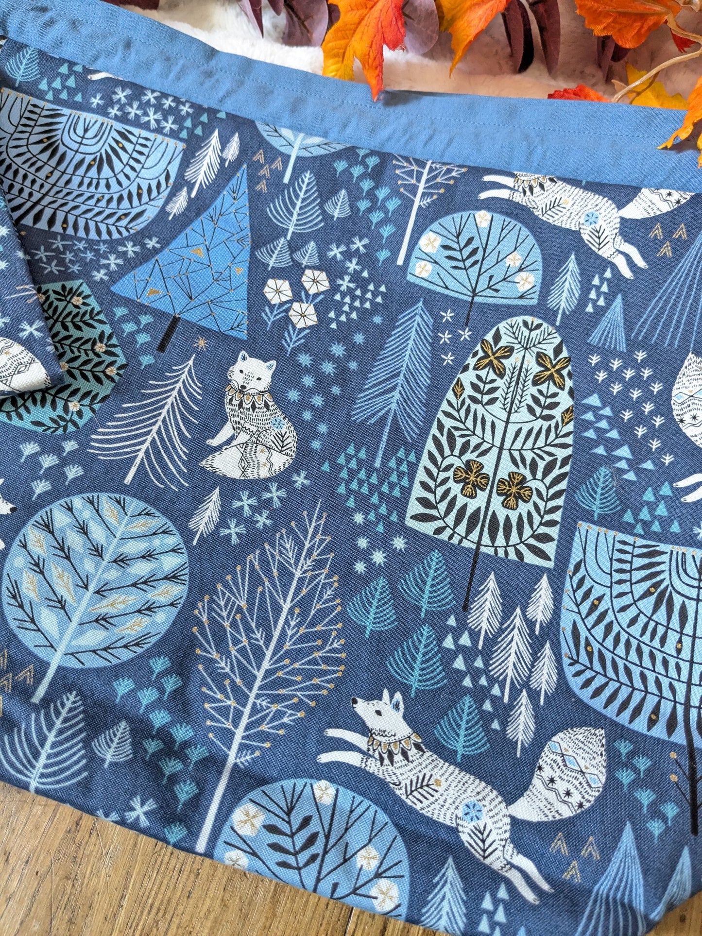Sac à projet Optimo "Winter forest"