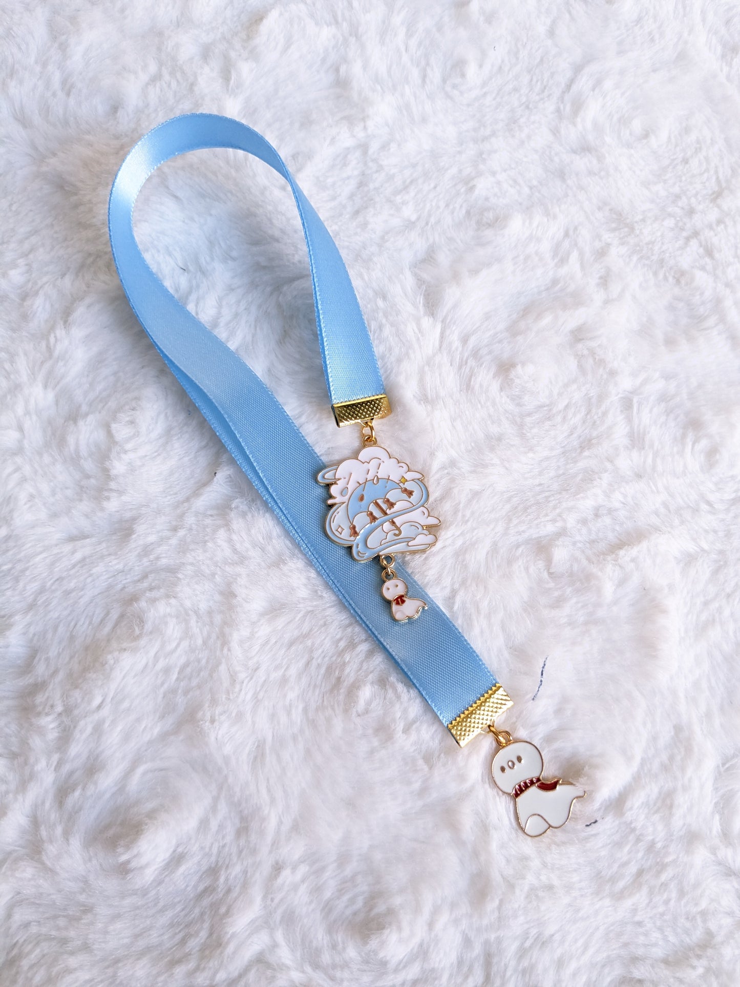 Anti-loss magnetic ribbon bookmark, model of your choice