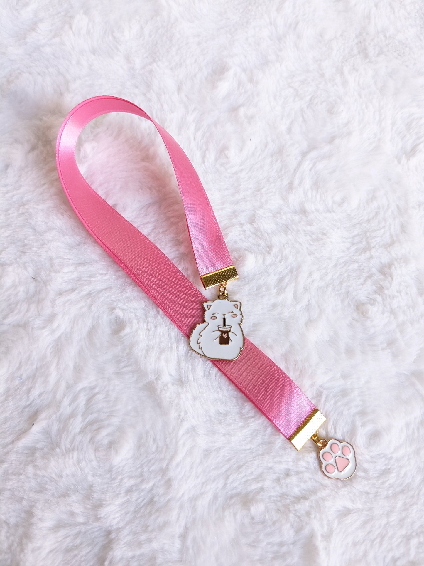 Anti-loss magnetic ribbon bookmark, model of your choice