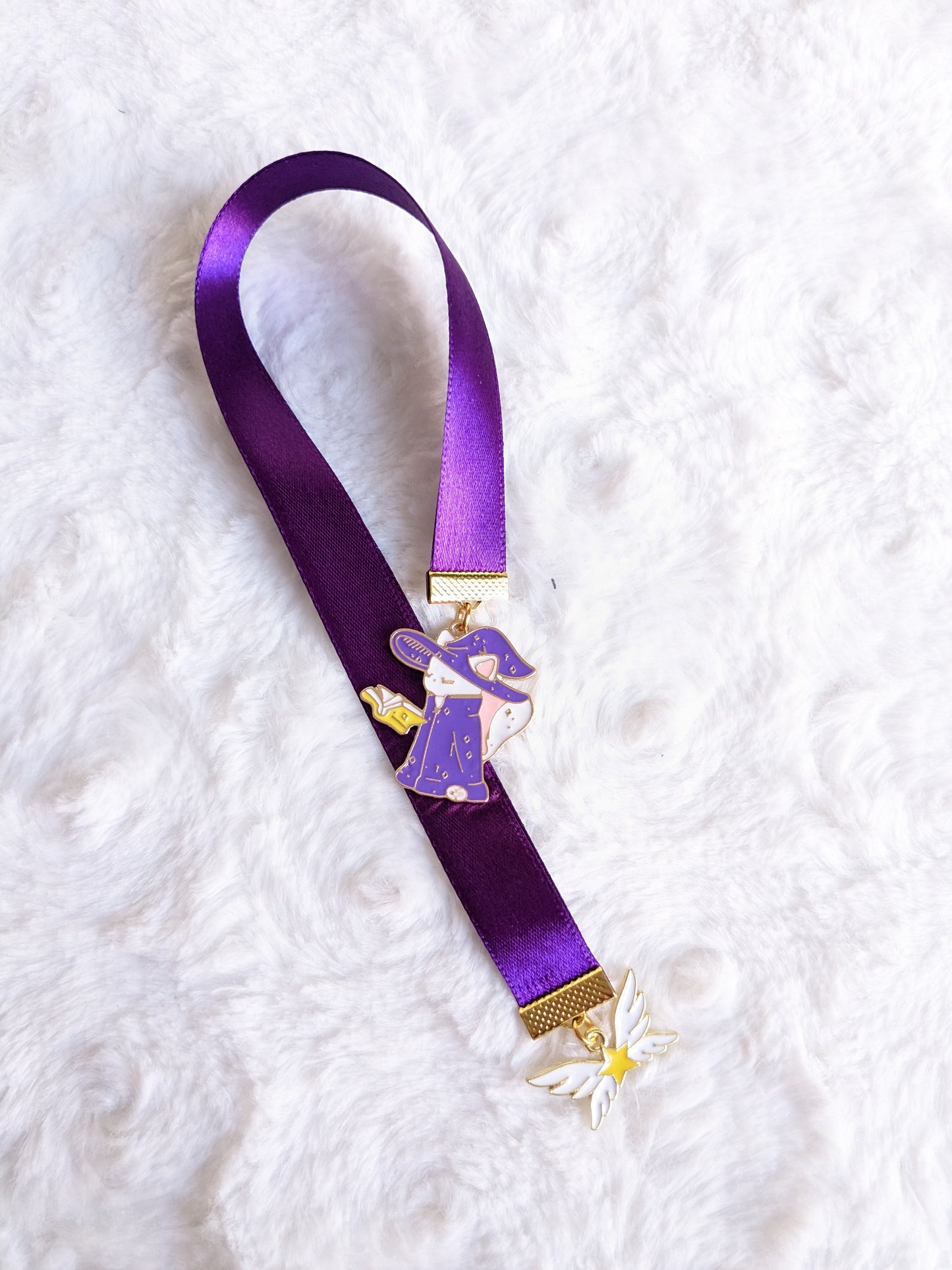 Anti-loss magnetic ribbon bookmark, model of your choice
