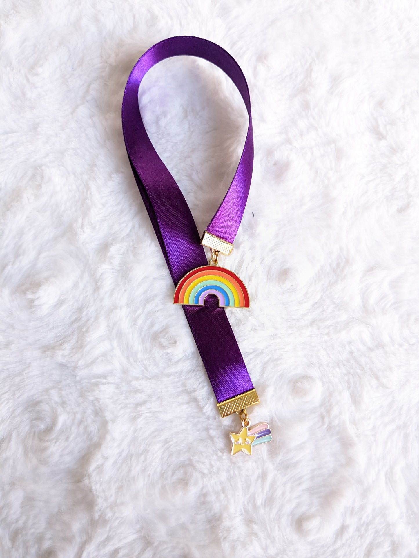 Anti-loss magnetic ribbon bookmark, model of your choice
