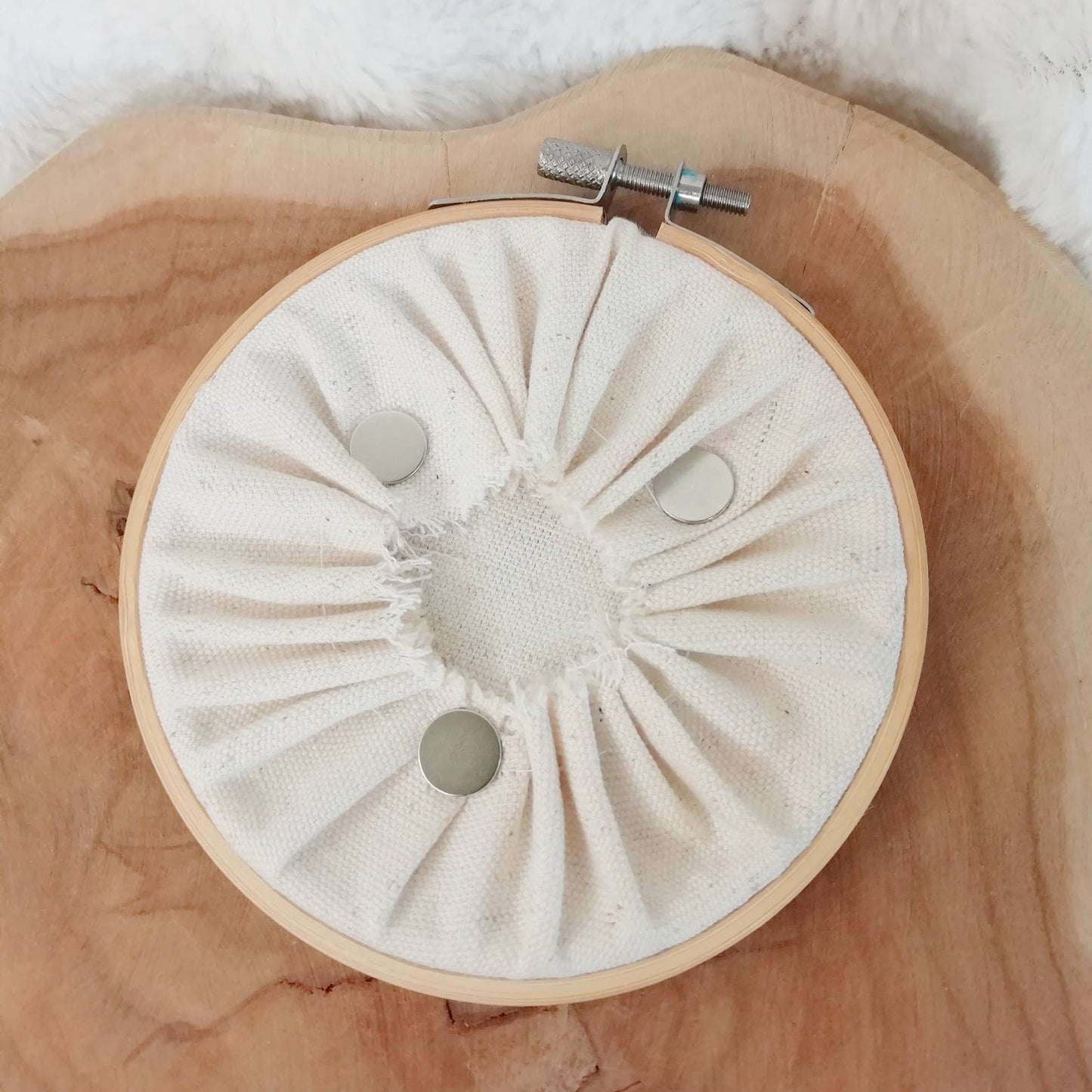 Magnetic needle holder for embroidery "Lunar cat", "Lunar rabbit", "Sakura lantern"