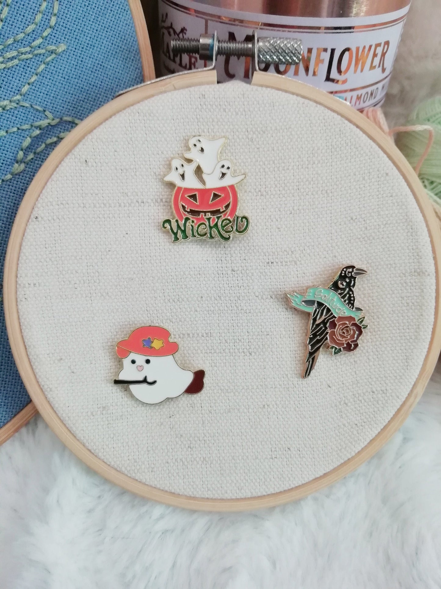Magnetic needle holder for “Raven”, “Wicked” or “Ghost” embroidery