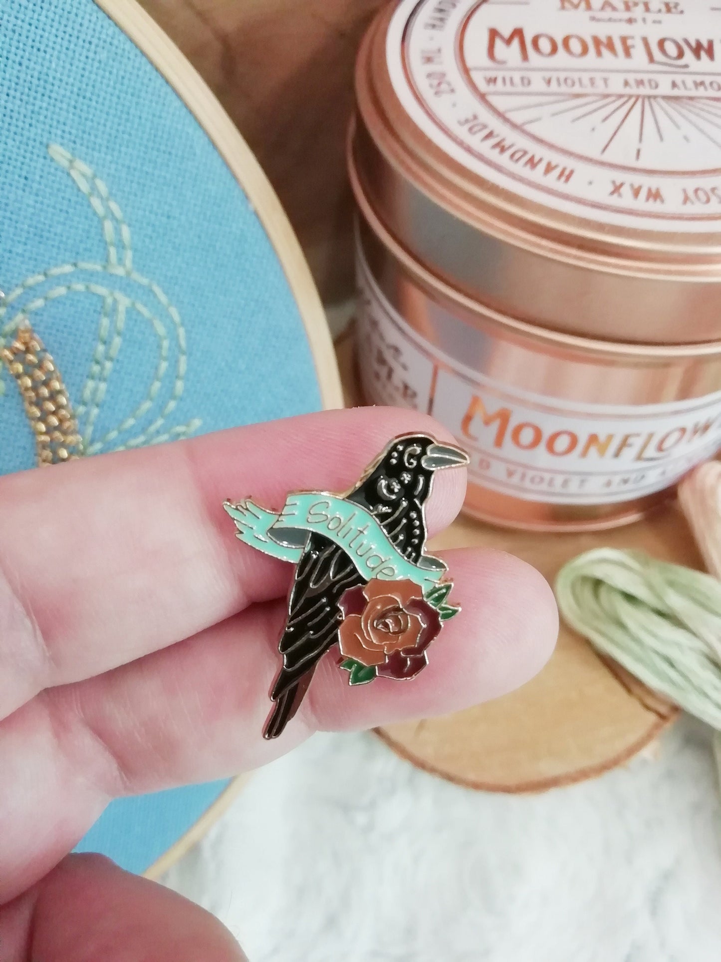 Magnetic needle holder for “Raven”, “Wicked” or “Ghost” embroidery