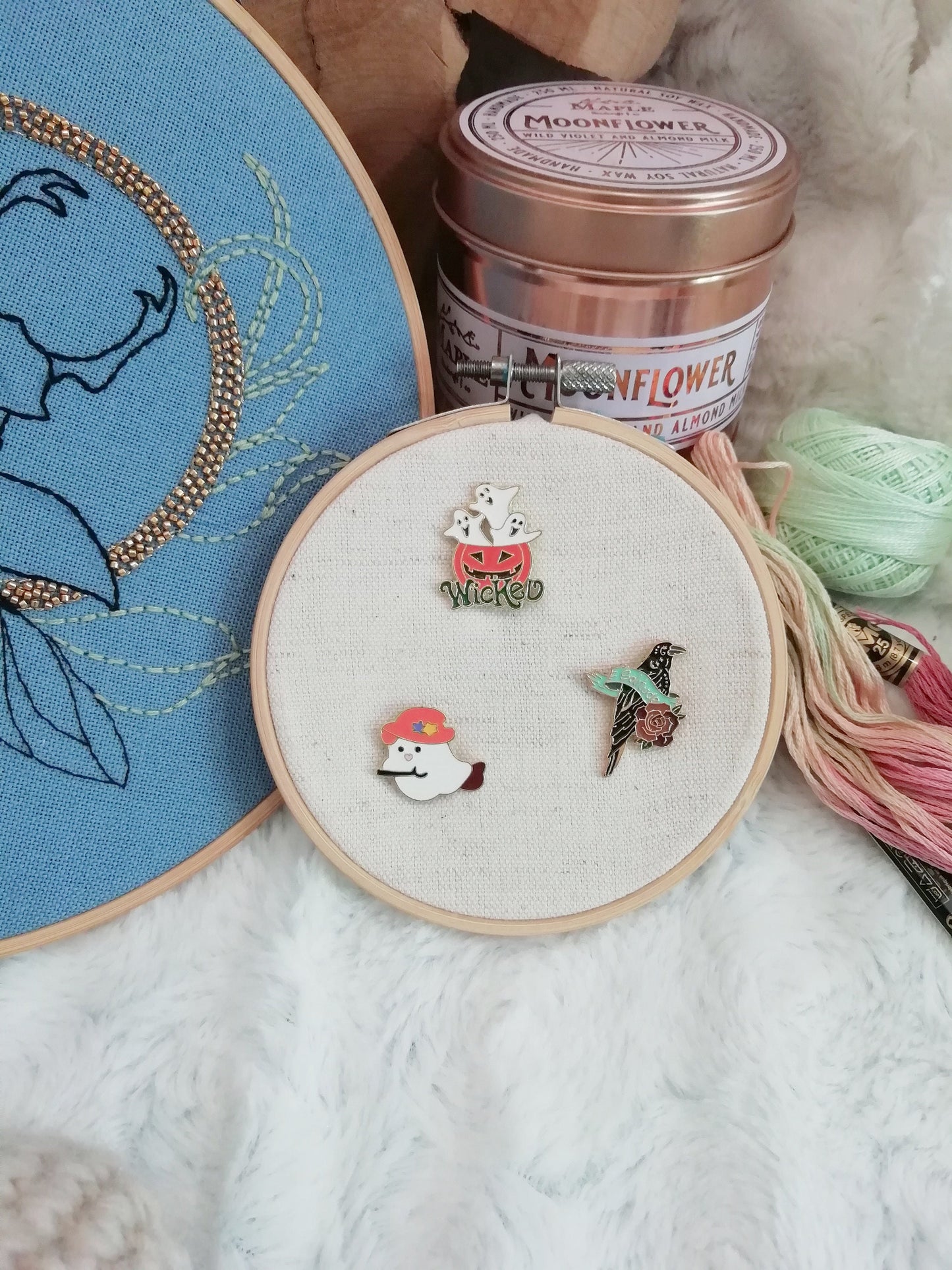 Magnetic needle holder for “Raven”, “Wicked” or “Ghost” embroidery