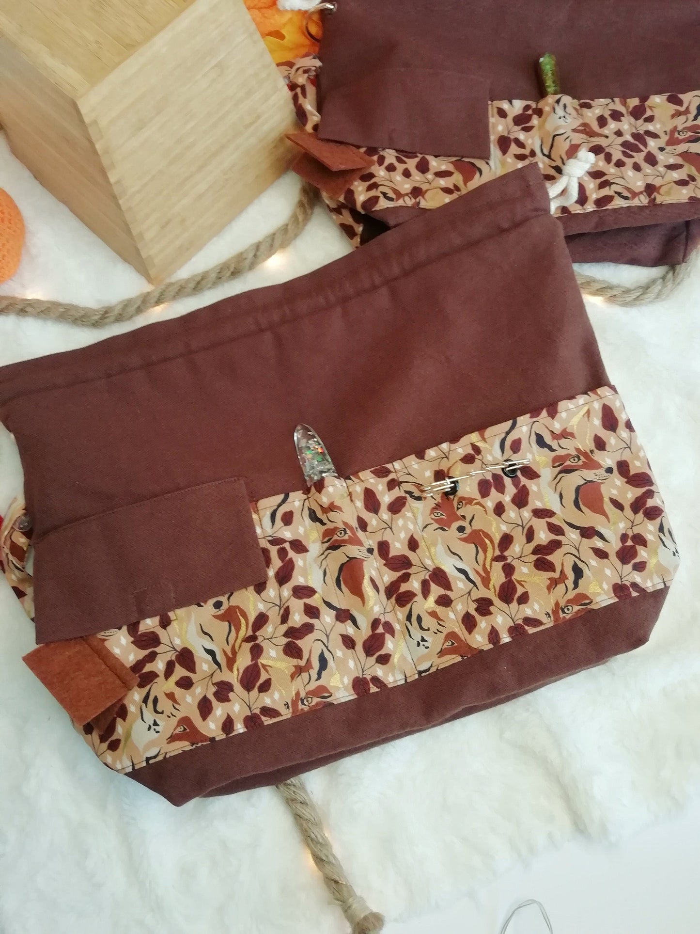Bag ? “Golden Foxes” project / bag? in progress