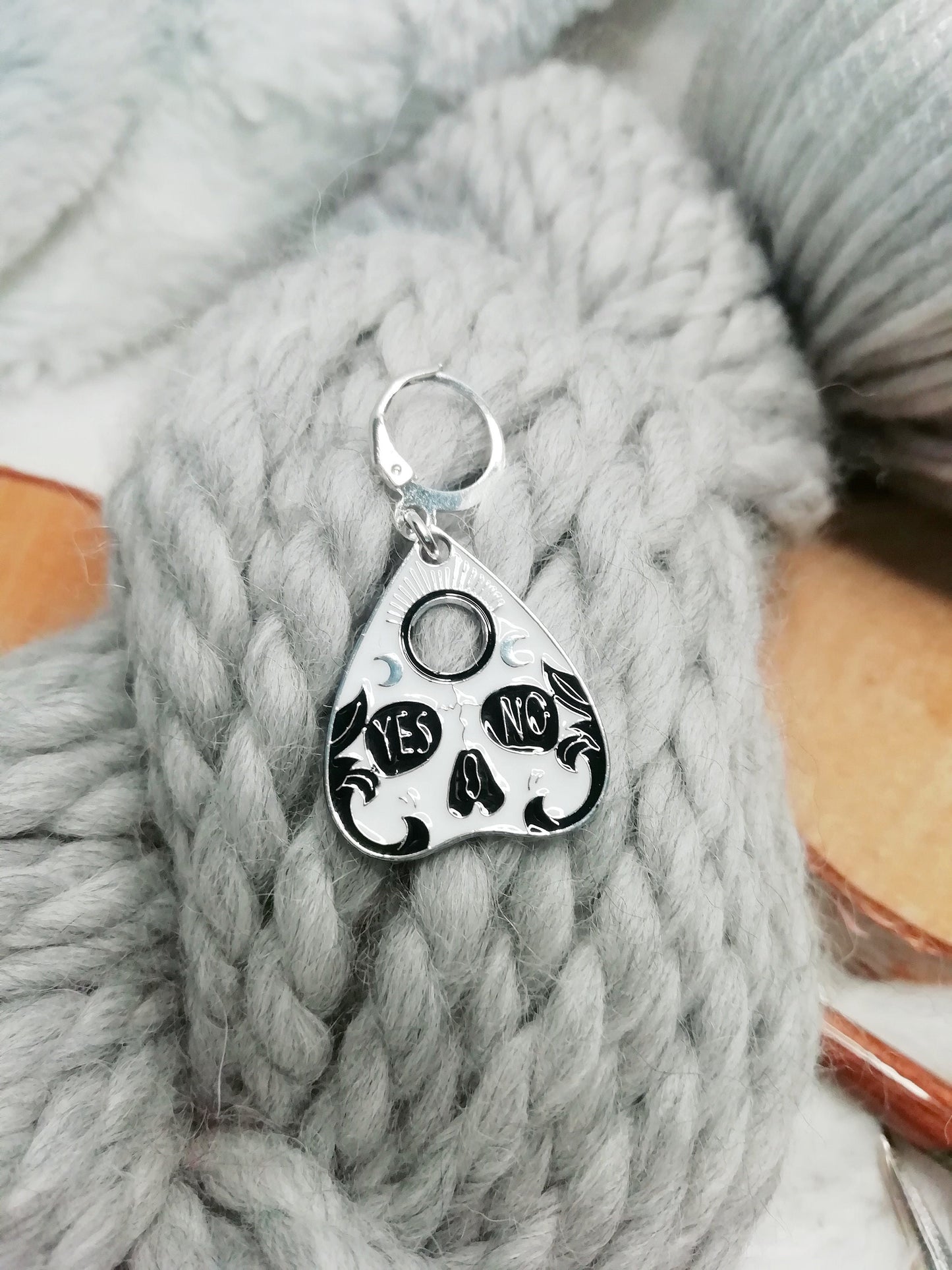 Stitch marker / marqueur de maille Gouttes ouija