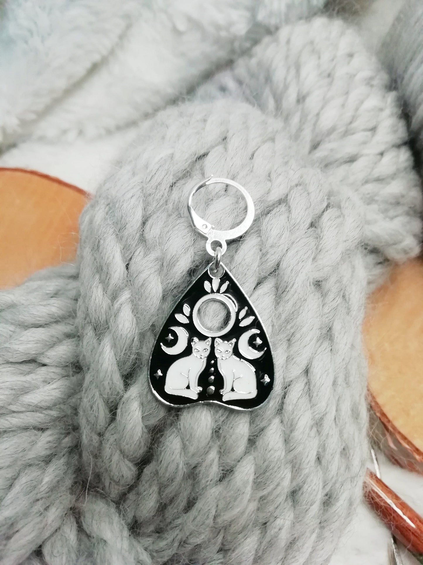 Stitch marker / marqueur de maille Gouttes ouija