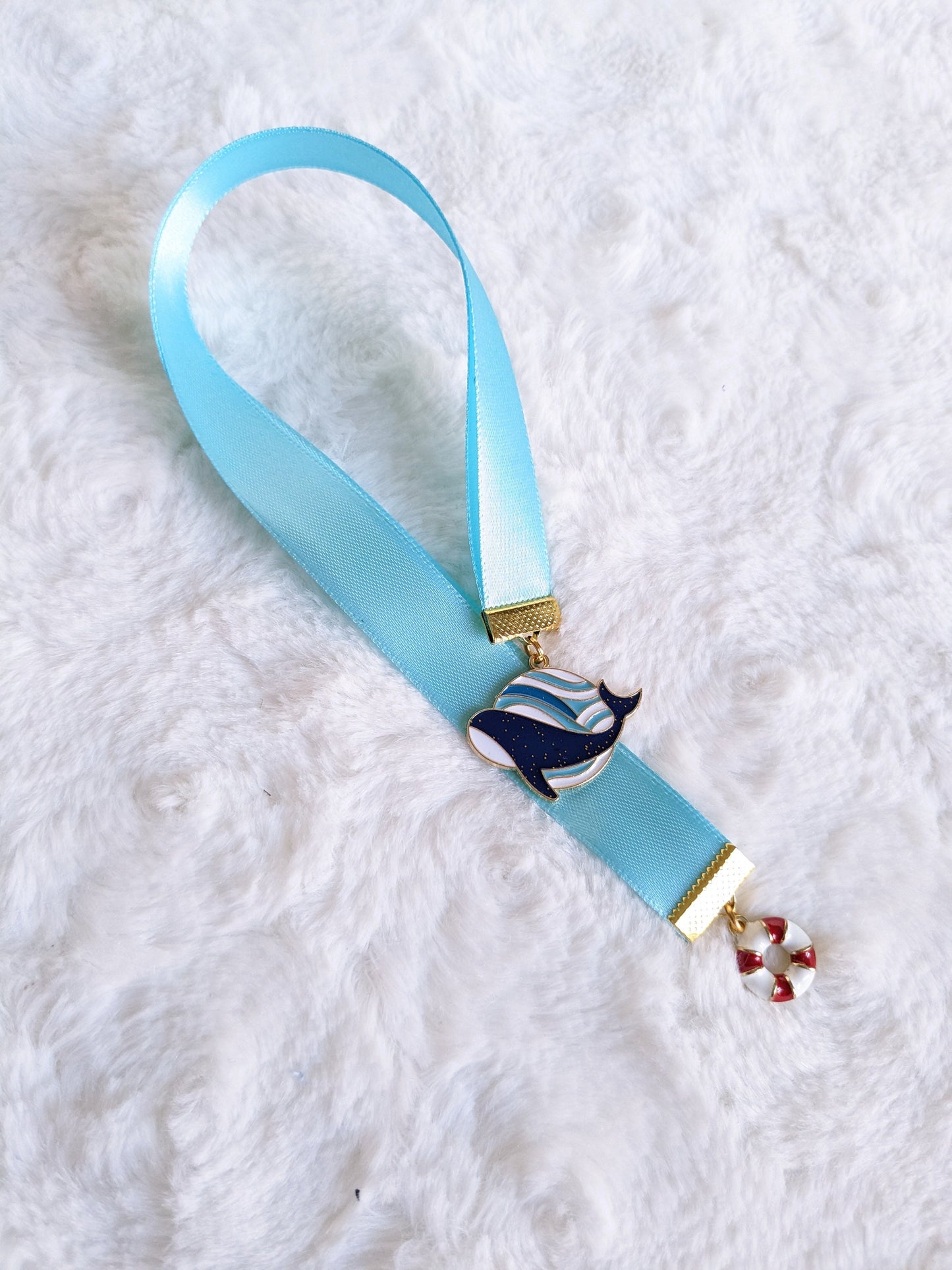 Anti-loss magnetic ribbon bookmark, model of your choice