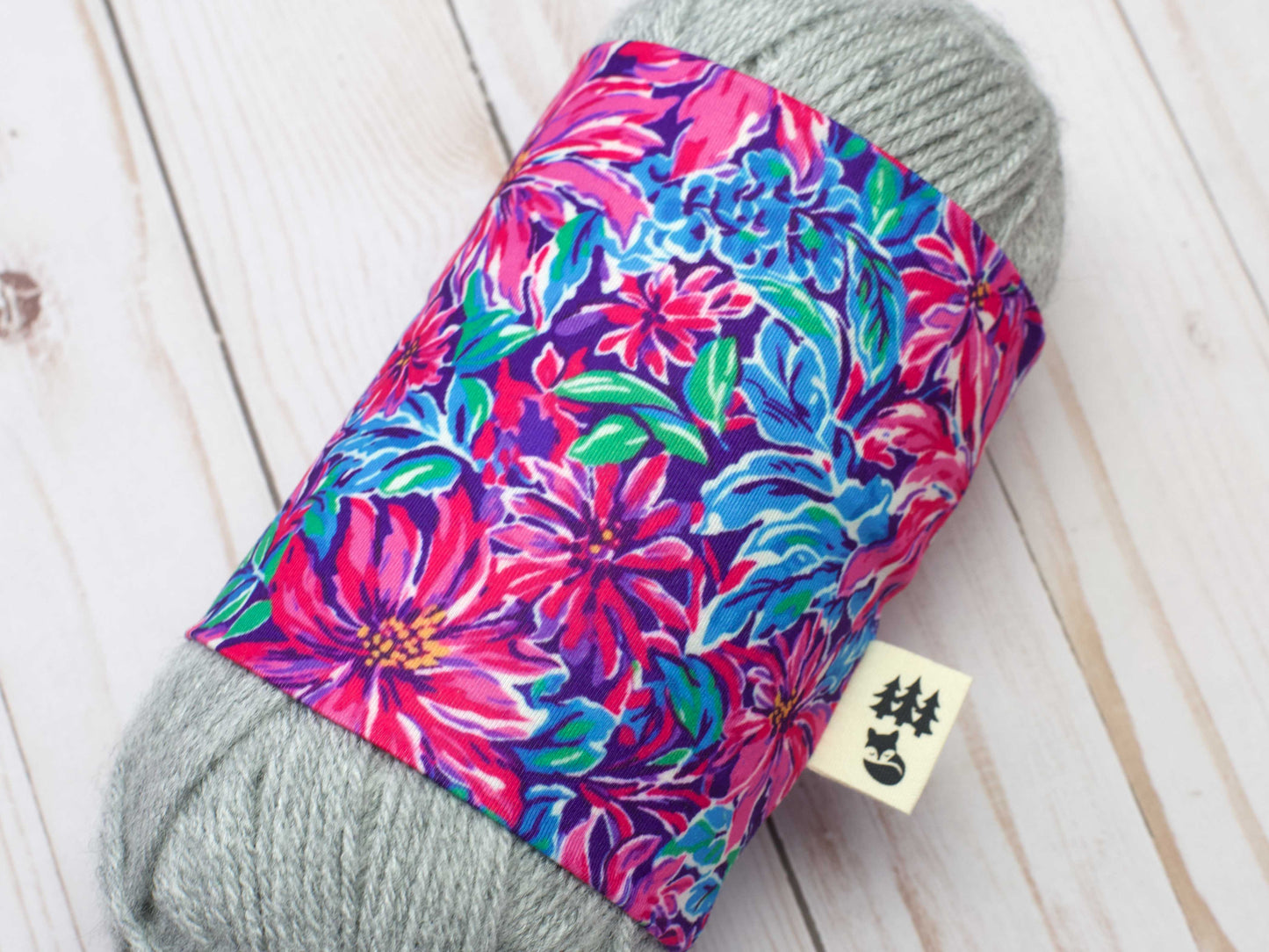 Chaussette à laine motif Tropical