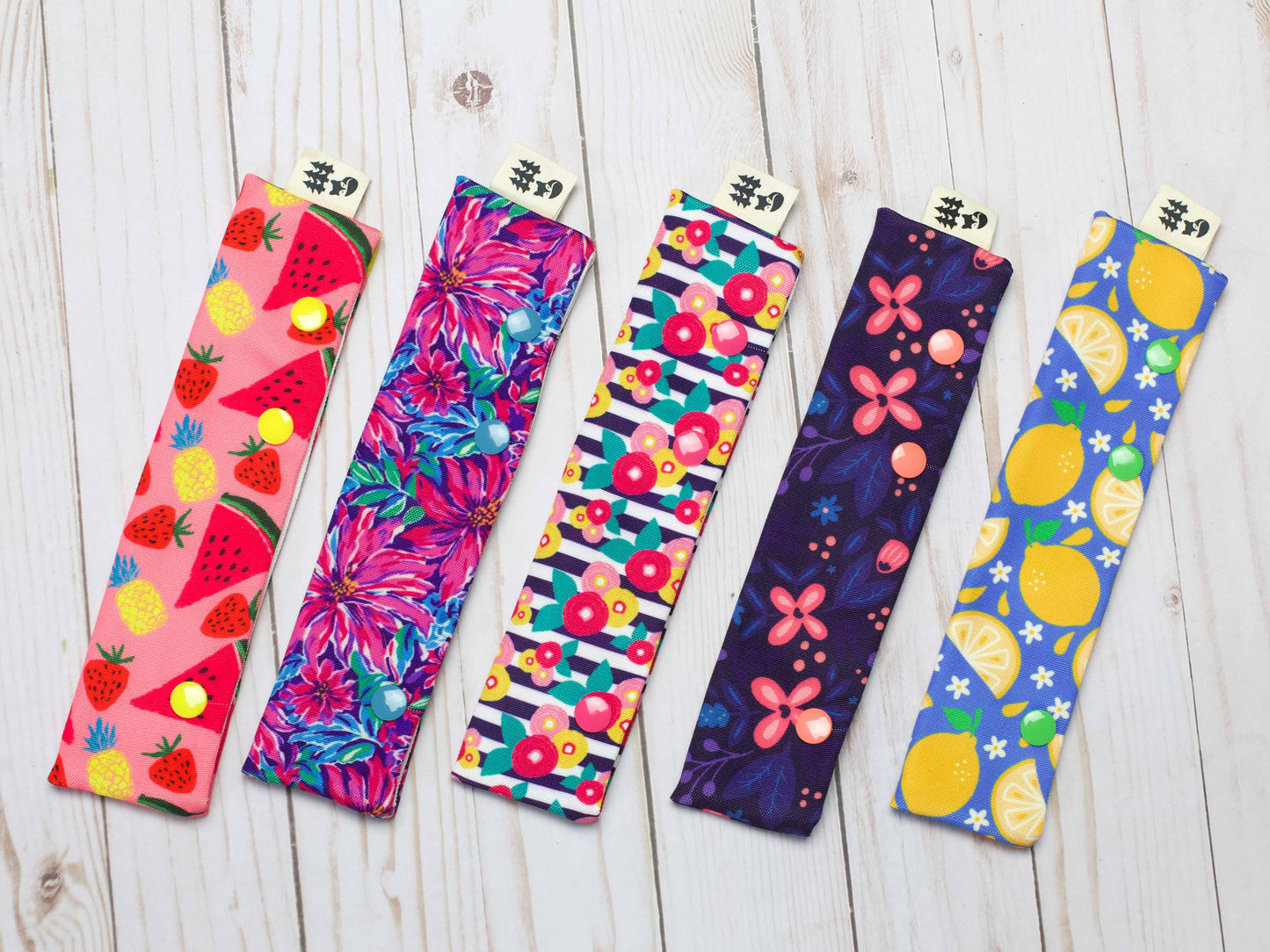 Étui pour aiguilles à chaussettes et DPN, motif Tropical