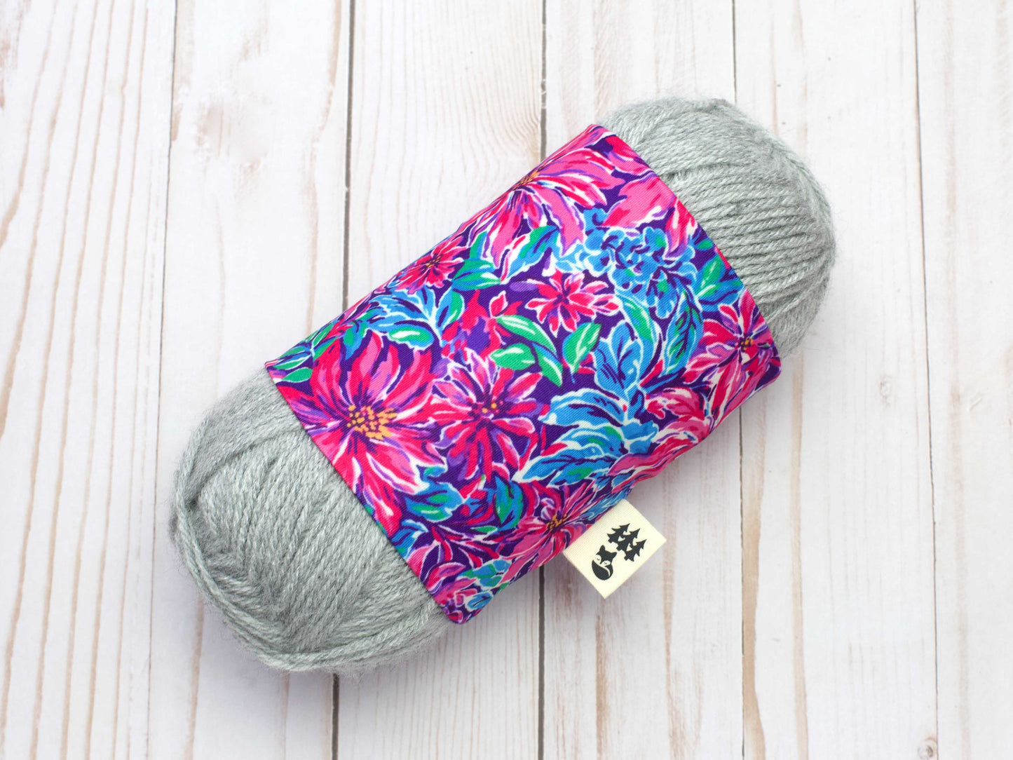 Chaussette à laine motif Tropical