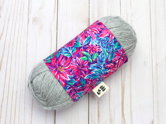 Chaussette à laine motif Tropical