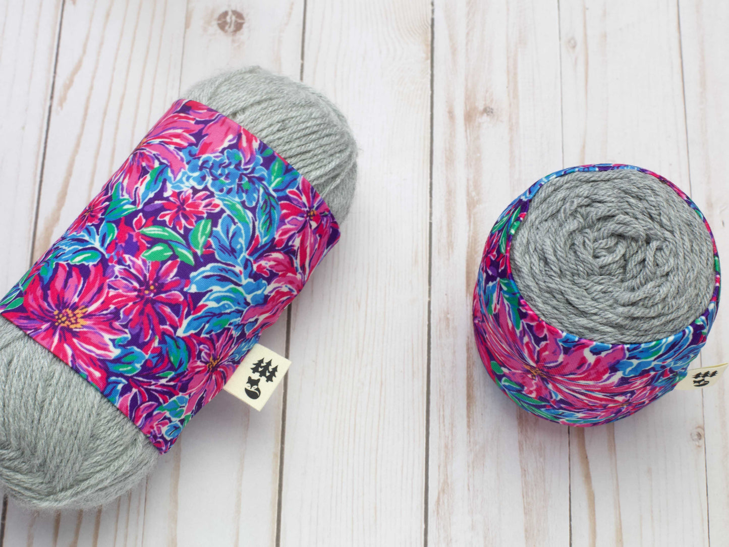 Chaussette à laine motif Tropical