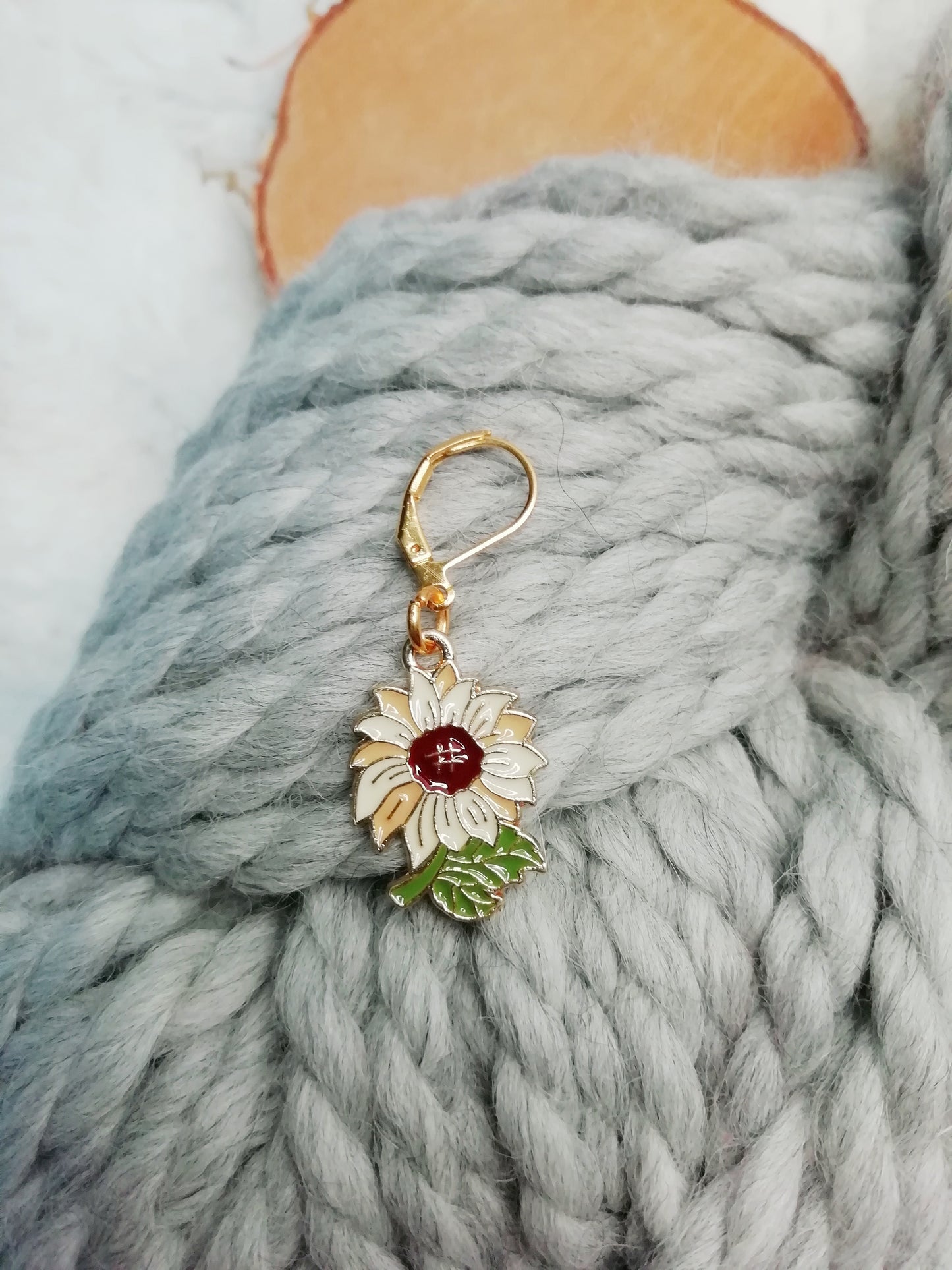 Stitch marker / stitch marker Garden in bloom