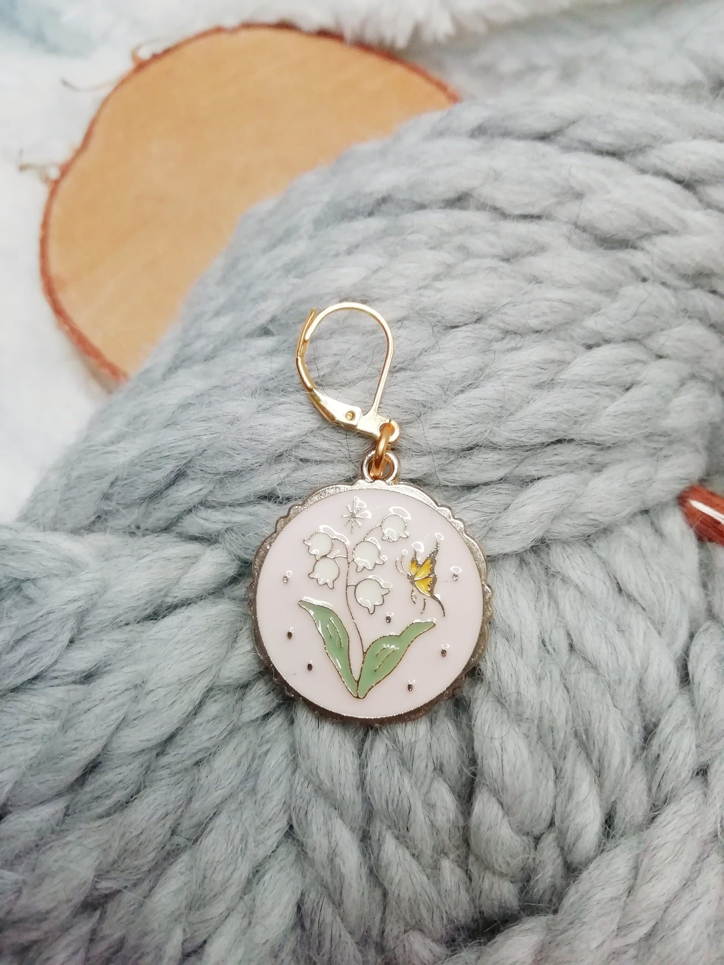 Stitch marker / stitch marker Floral ballad