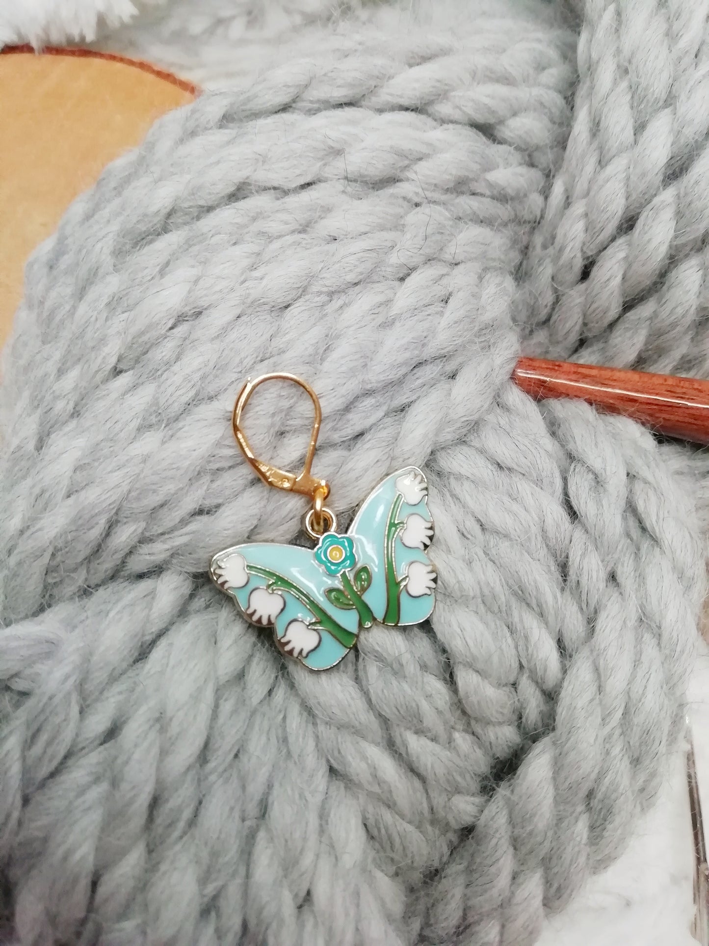 Stitch marker / stitch marker Floral ballad