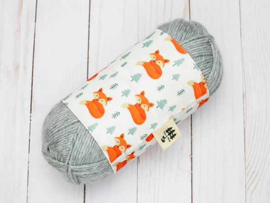 Chaussette à laine motif Adorables renards