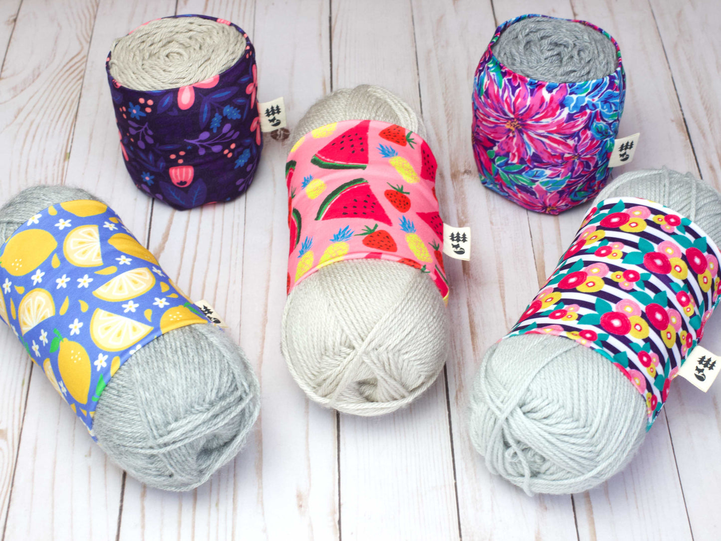 Chaussette à laine motif Tropical