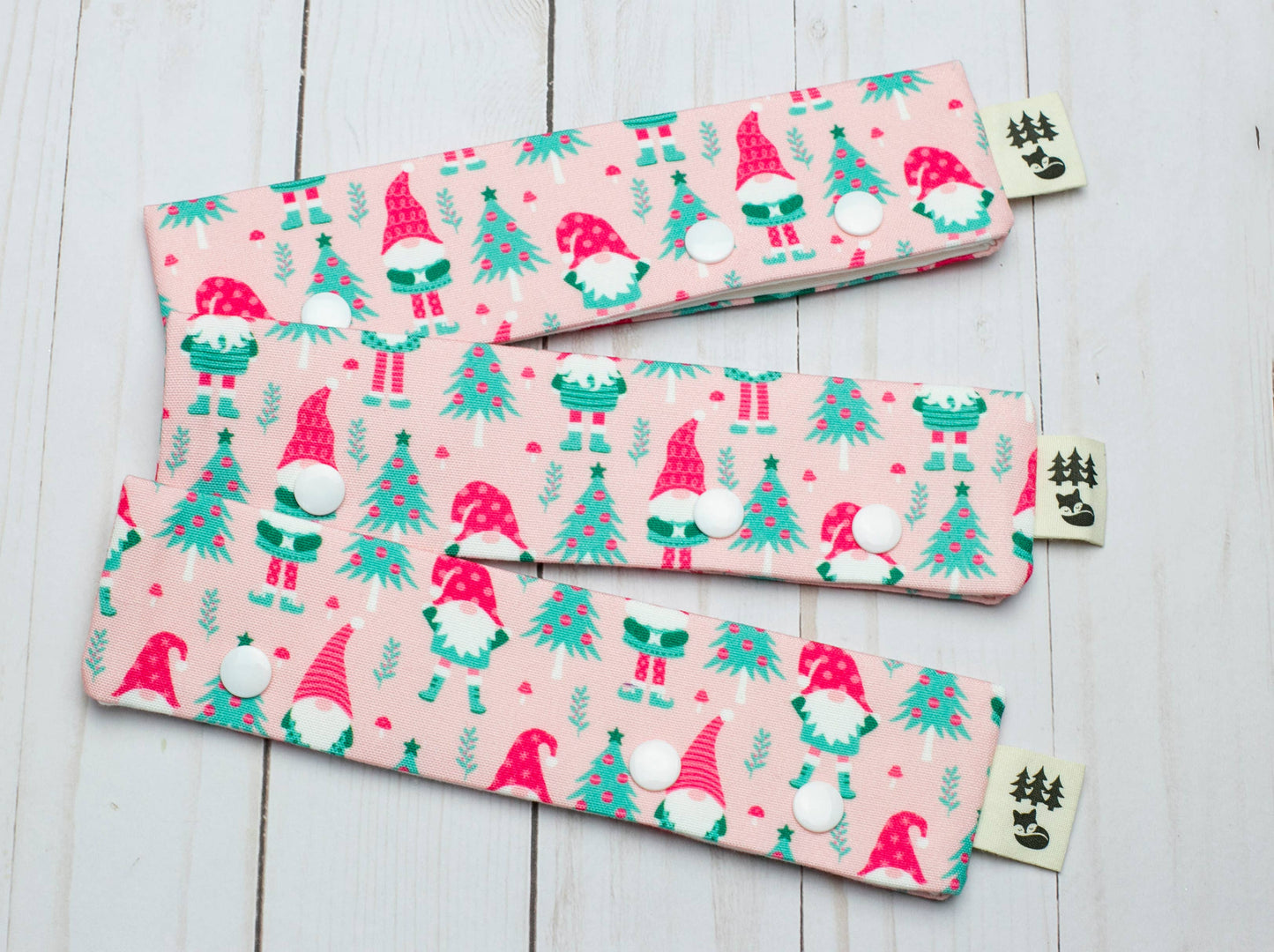 Etui DPN et aiguilles à chaussettes "Gnome festif"
