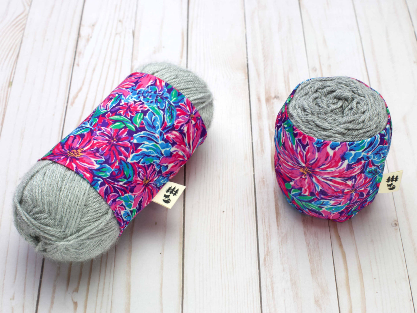 Chaussette à laine motif Tropical