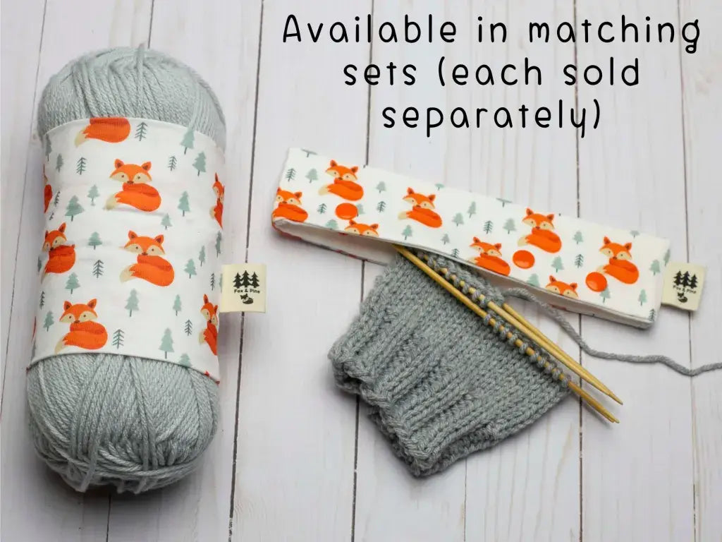Chaussette à laine motif Adorables renards