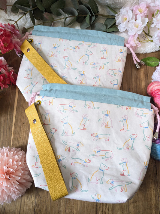 Sac à projet Basic "Chiens multicolores"
