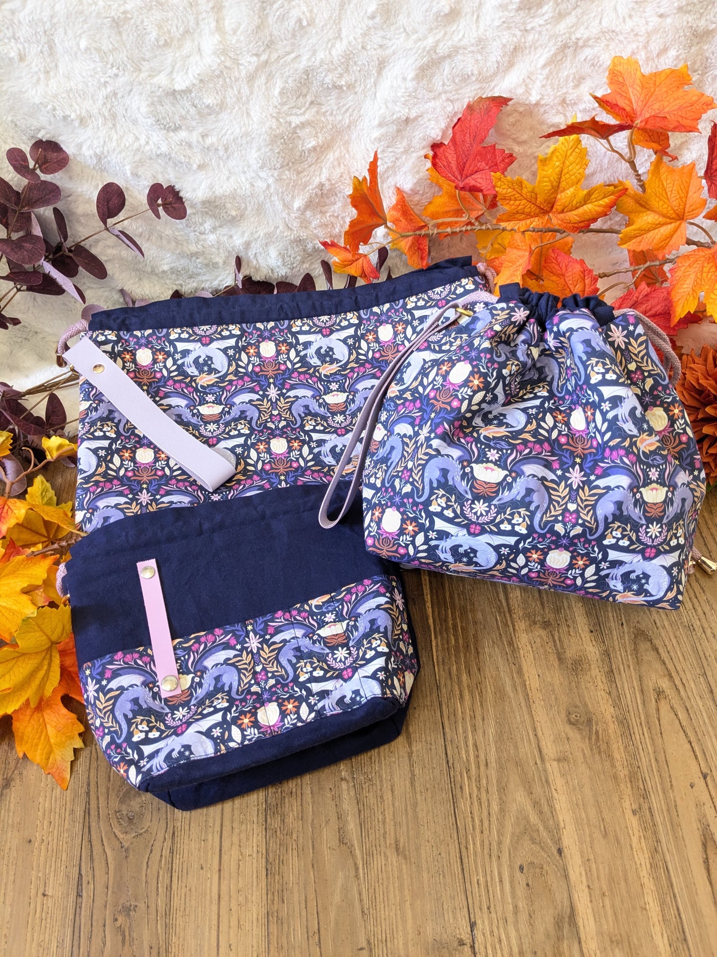 Sac à projet "Minis dragons"