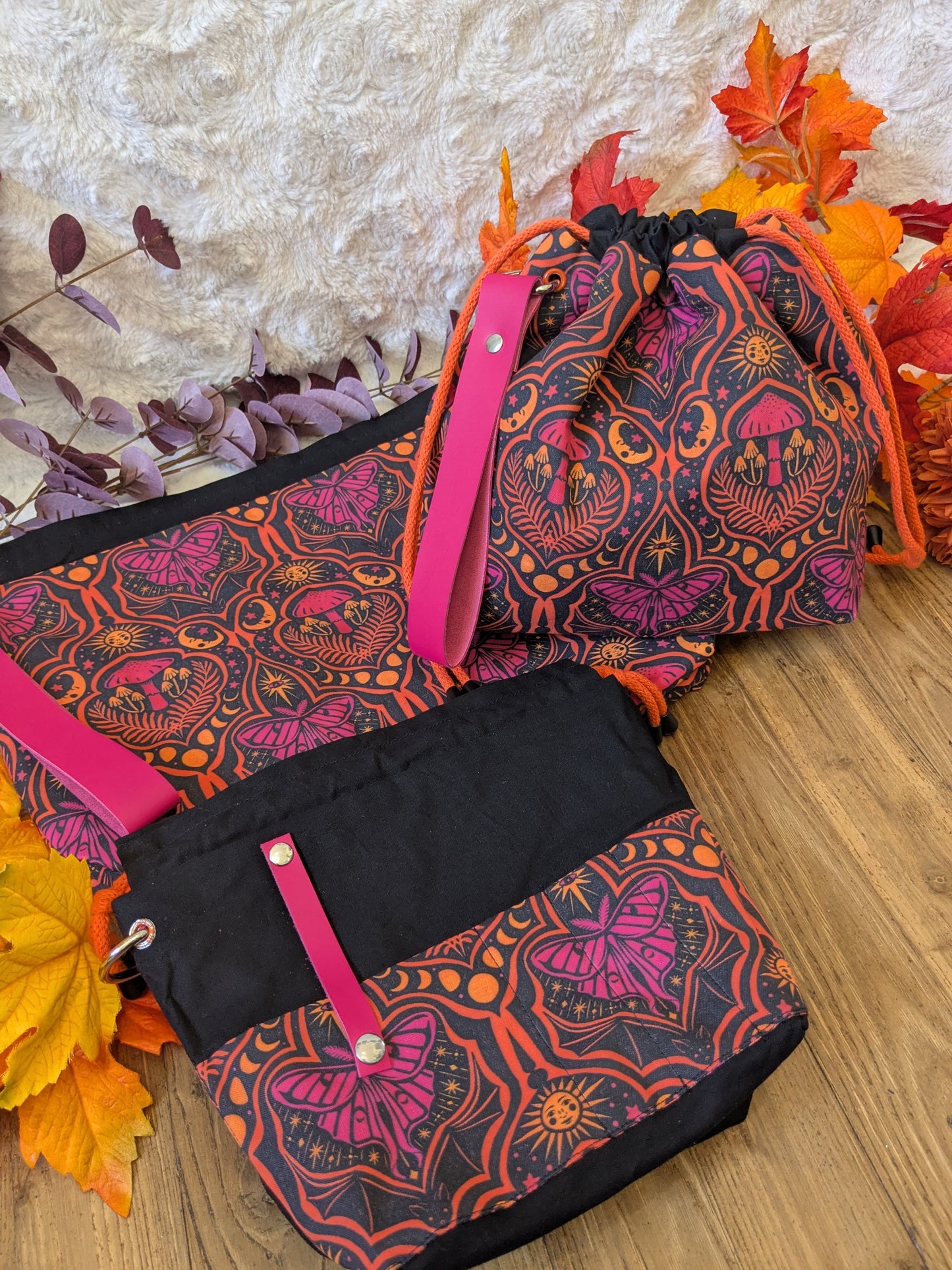 Sac à projet "Funky fall"