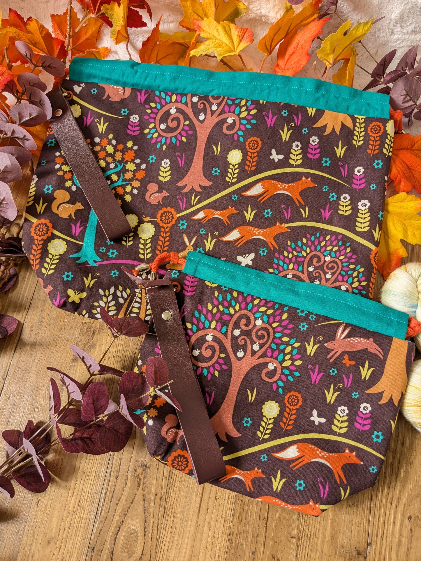 Sac à projet "Graffic forest"