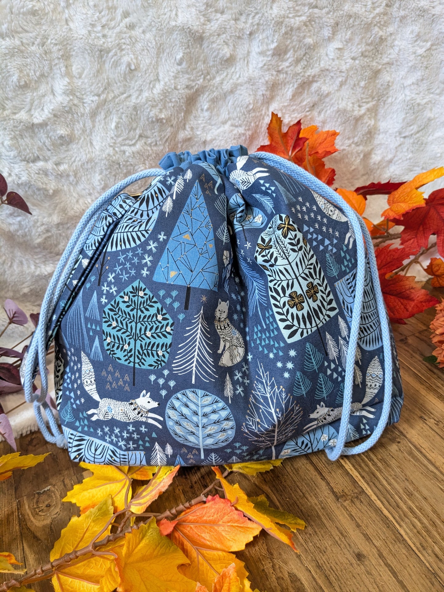 Sac à projet Optimo "Winter forest"