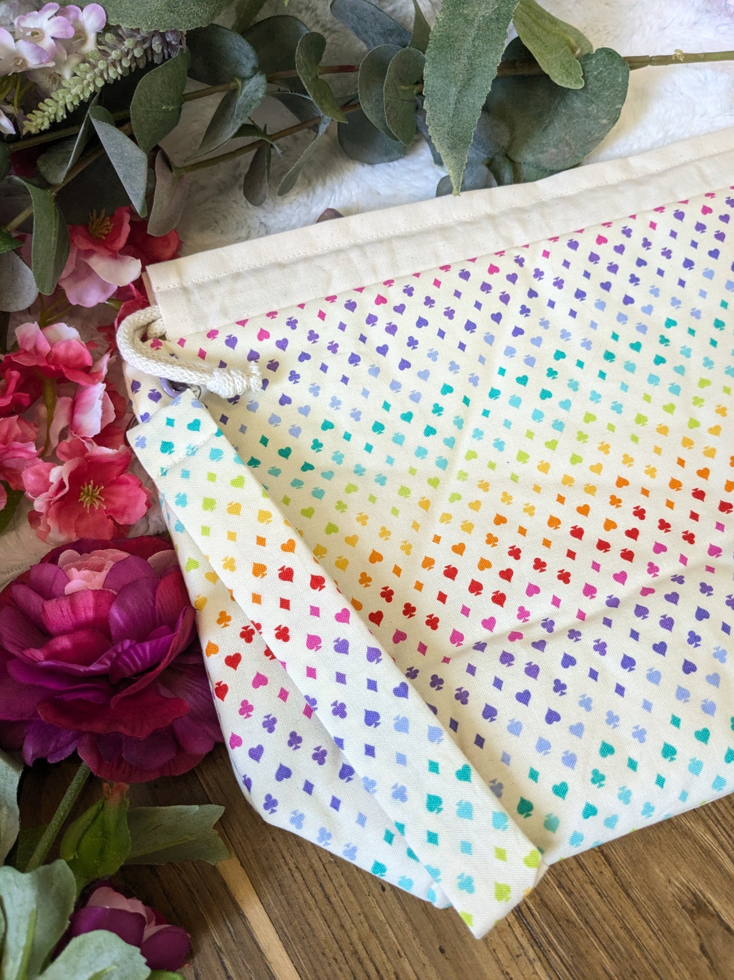 Sac à projet "Cartes arc-en-ciel"
