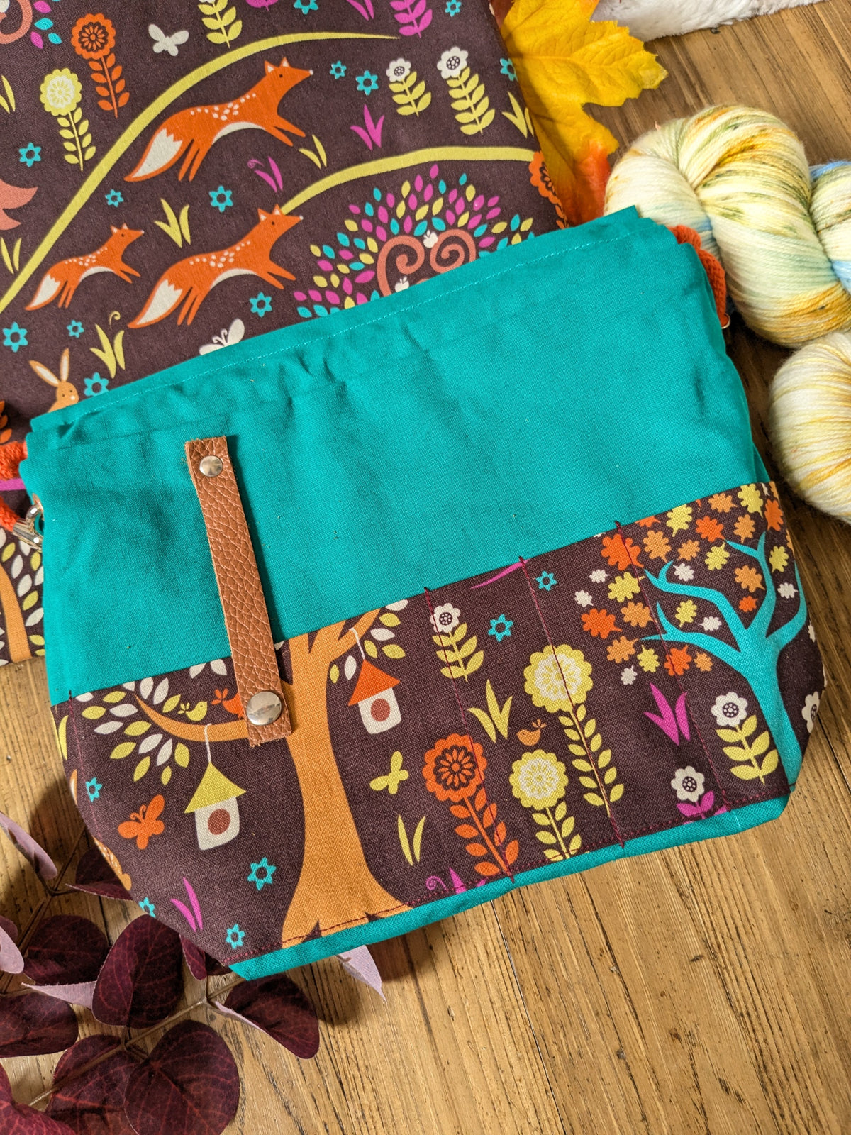 Sac à projet "Graffic forest"