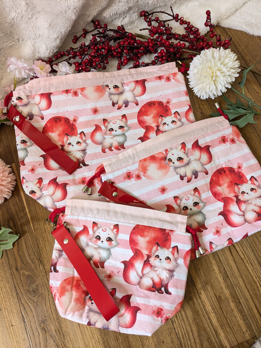 Sac à projet "Kitsune"