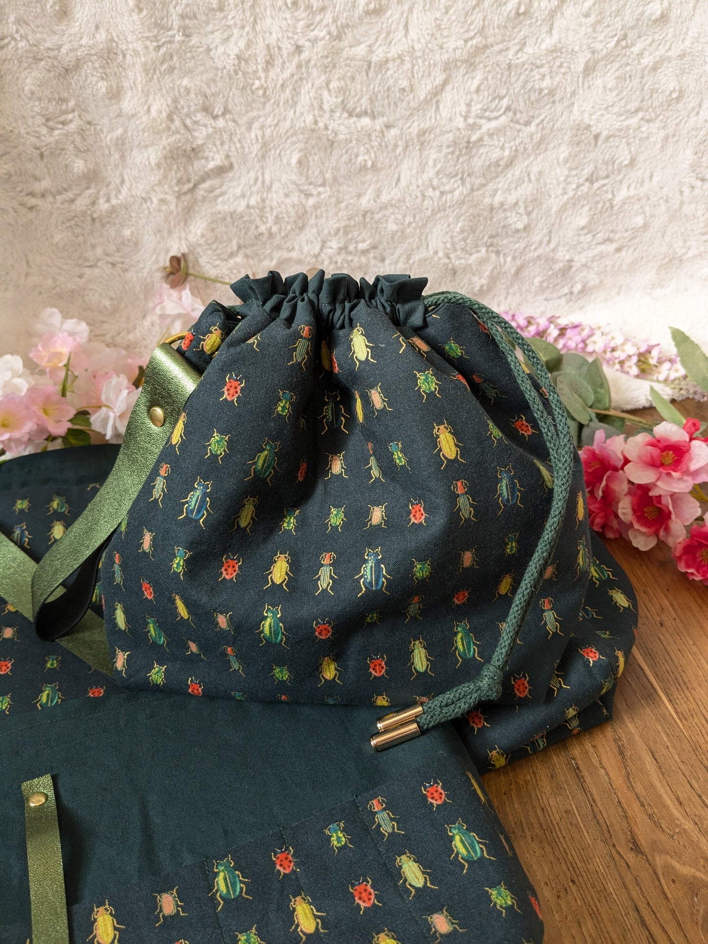 Sac à projet "Scarabées"