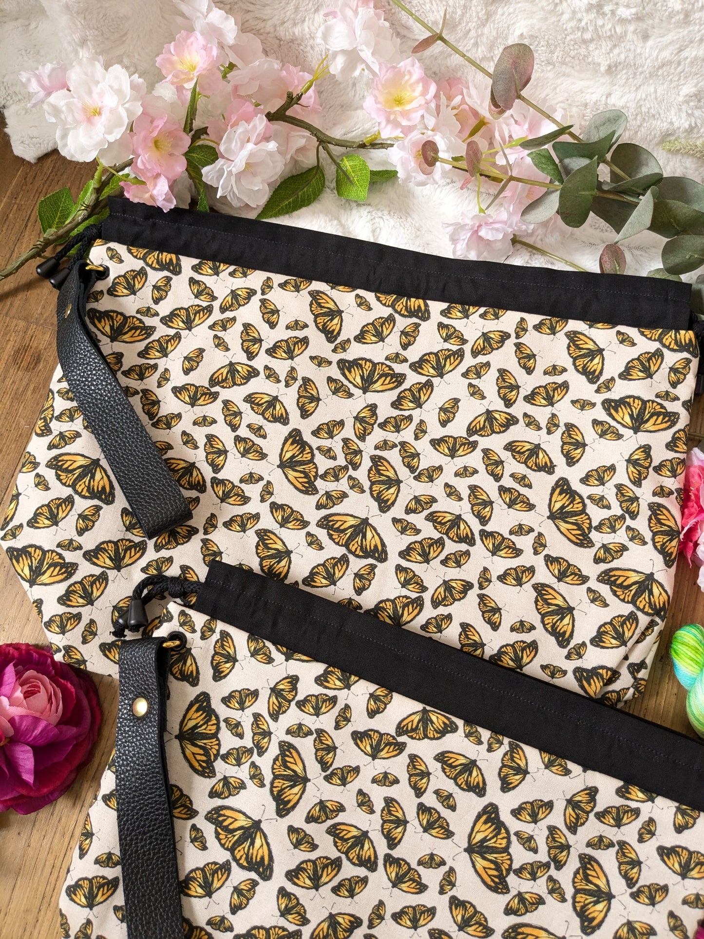 Sac à projet "Nuée de monarques"