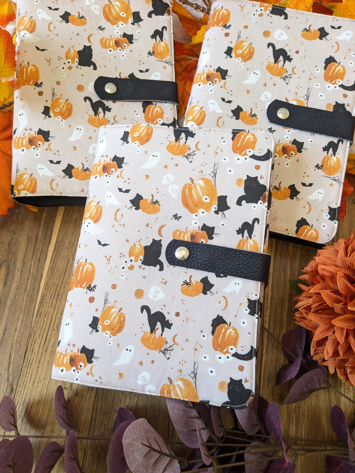 Classeur à aiguilles "Pumpkin and Black cats"