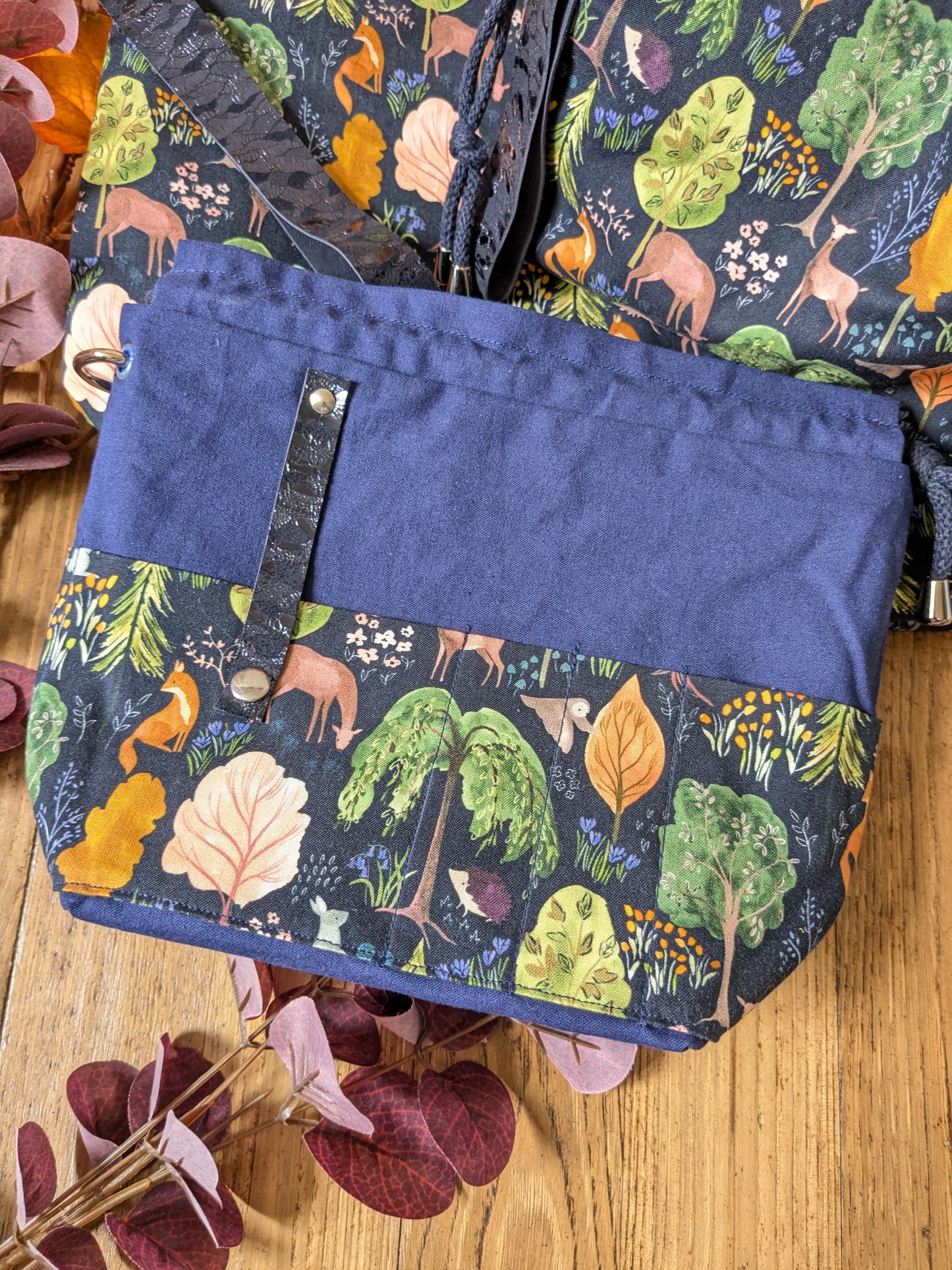 Sac à projet "Forêt nocturne"