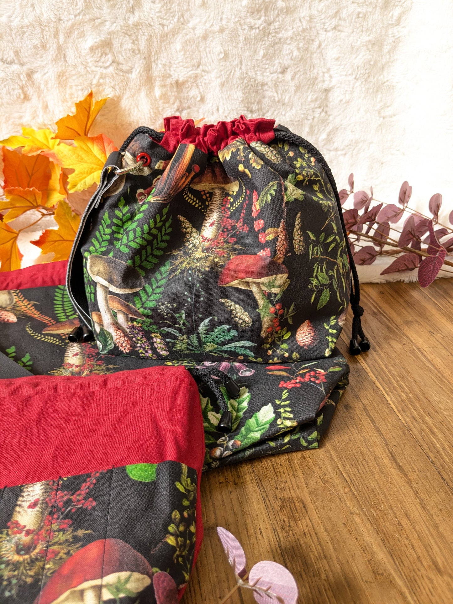 Sac à projet "Cueillette des champignons"