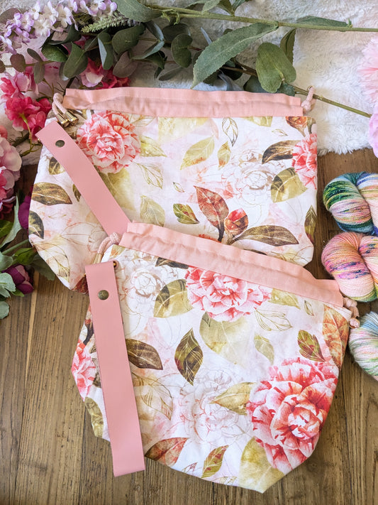 Sac à projet "Camélias"