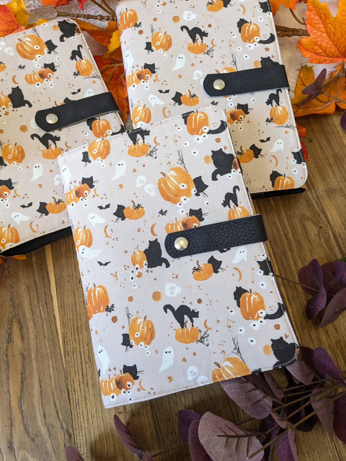 Classeur à aiguilles "Pumpkin and Black cats"