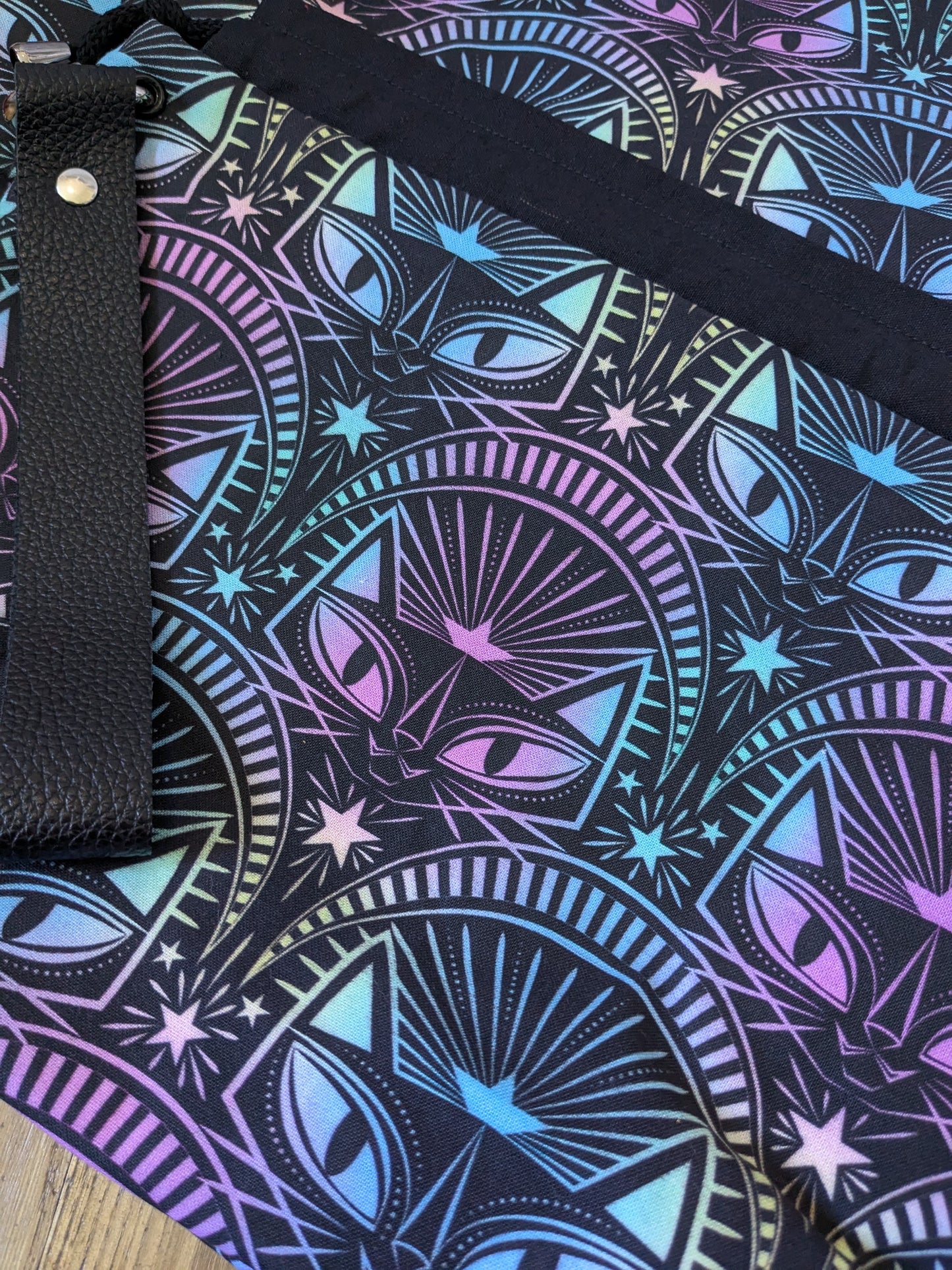 Sac à projet "Holo cat"