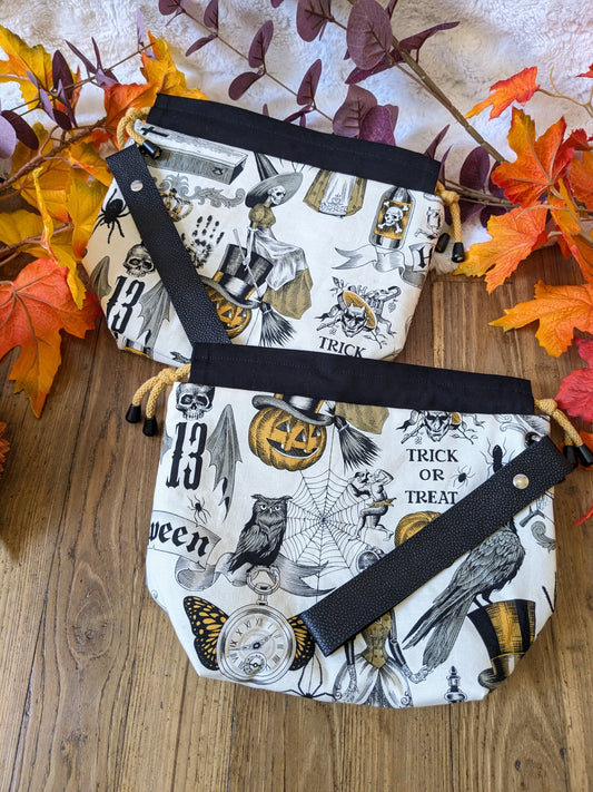 Sac à projet "Dark halloween"