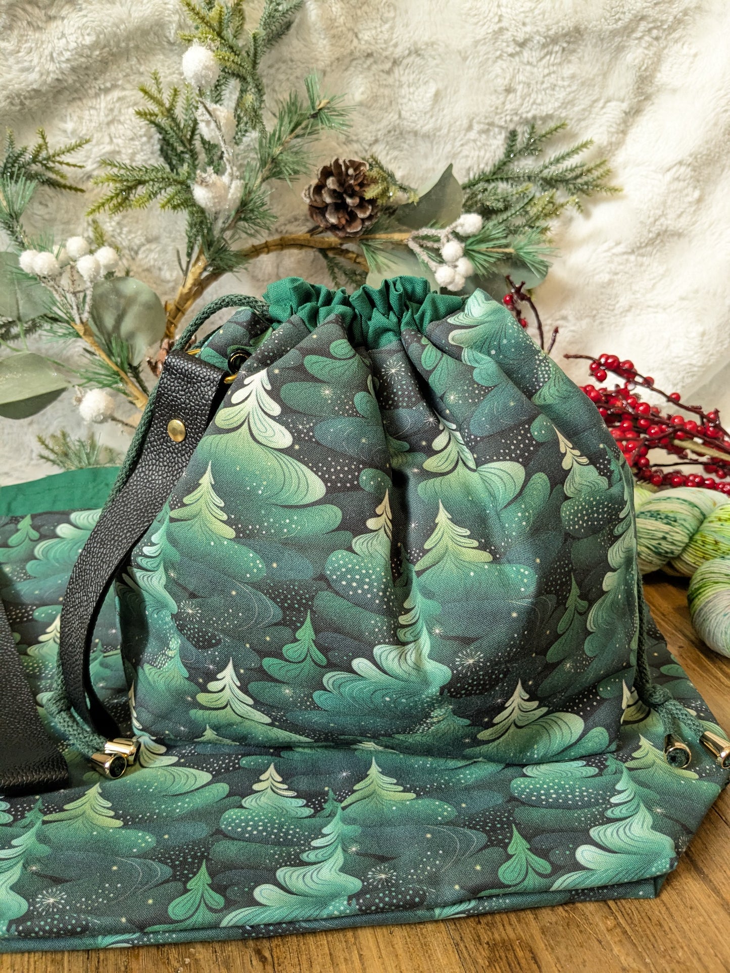 Sac à projet "Sapins"