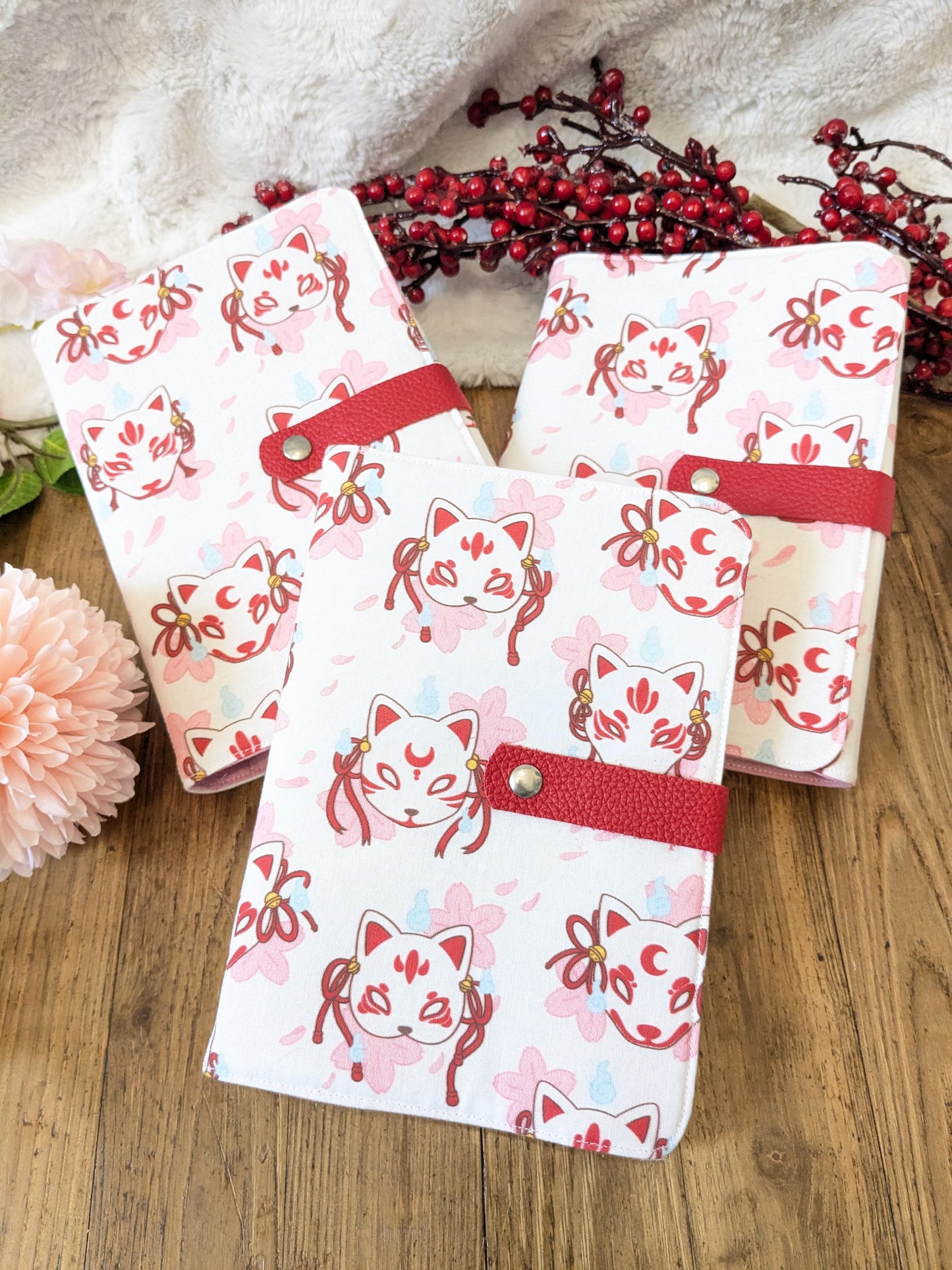 Classeur à aiguilles "Masques de Yokaï"