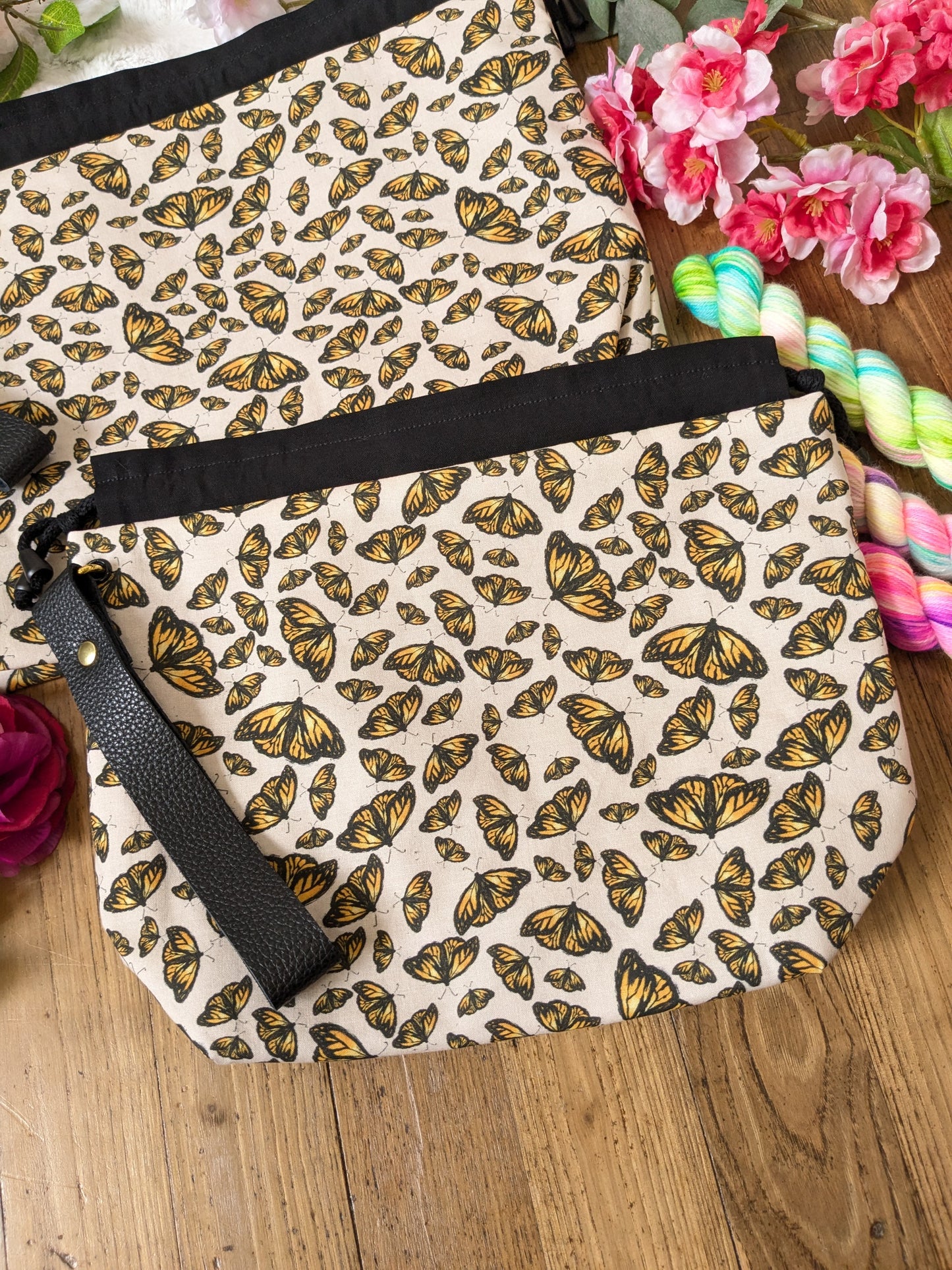 Sac à projet "Nuée de monarques"