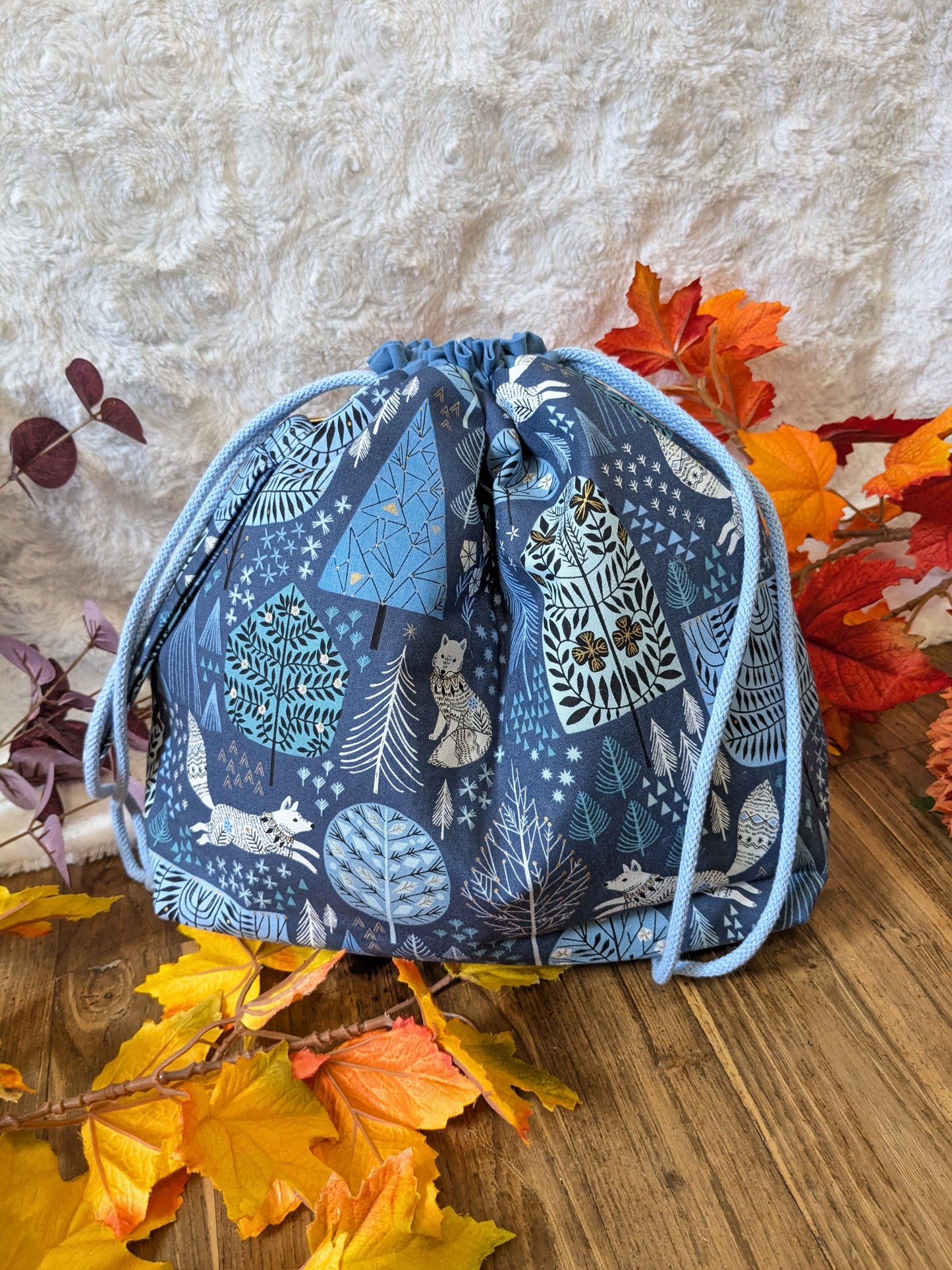 Sac à projet Optimo "Winter forest"